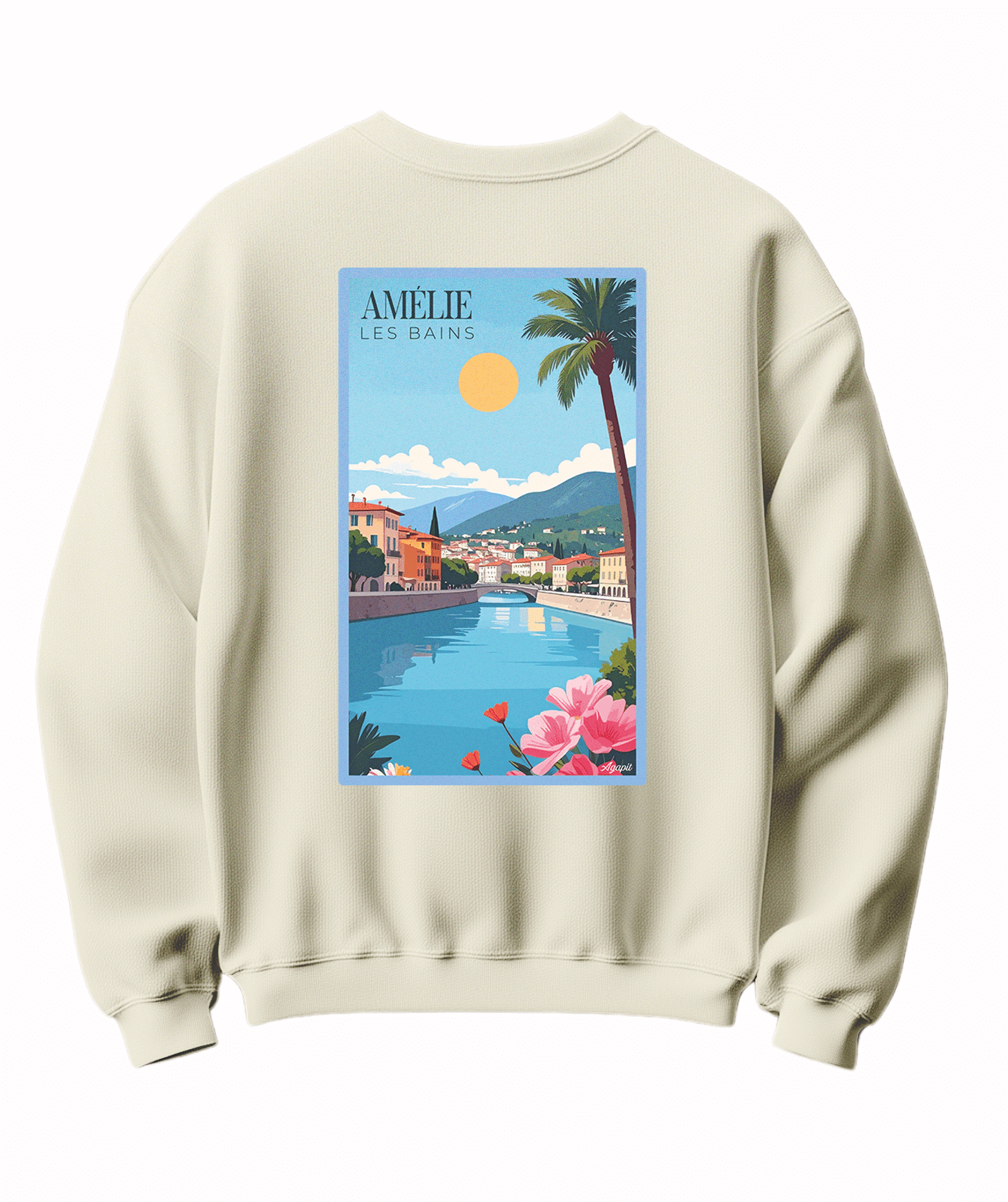 Sweat Amélie les bains - Agapit - Artwear