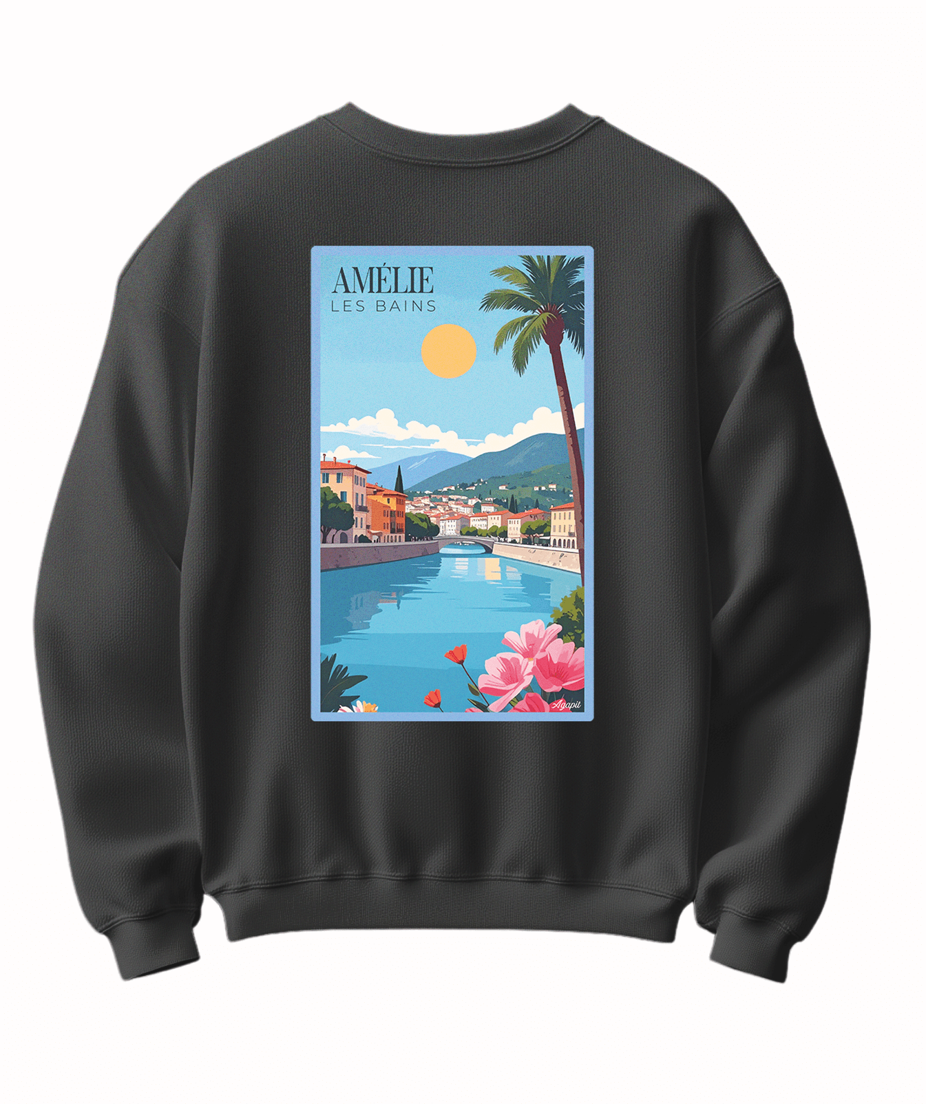 Sweat Amélie les bains - Agapit - Artwear