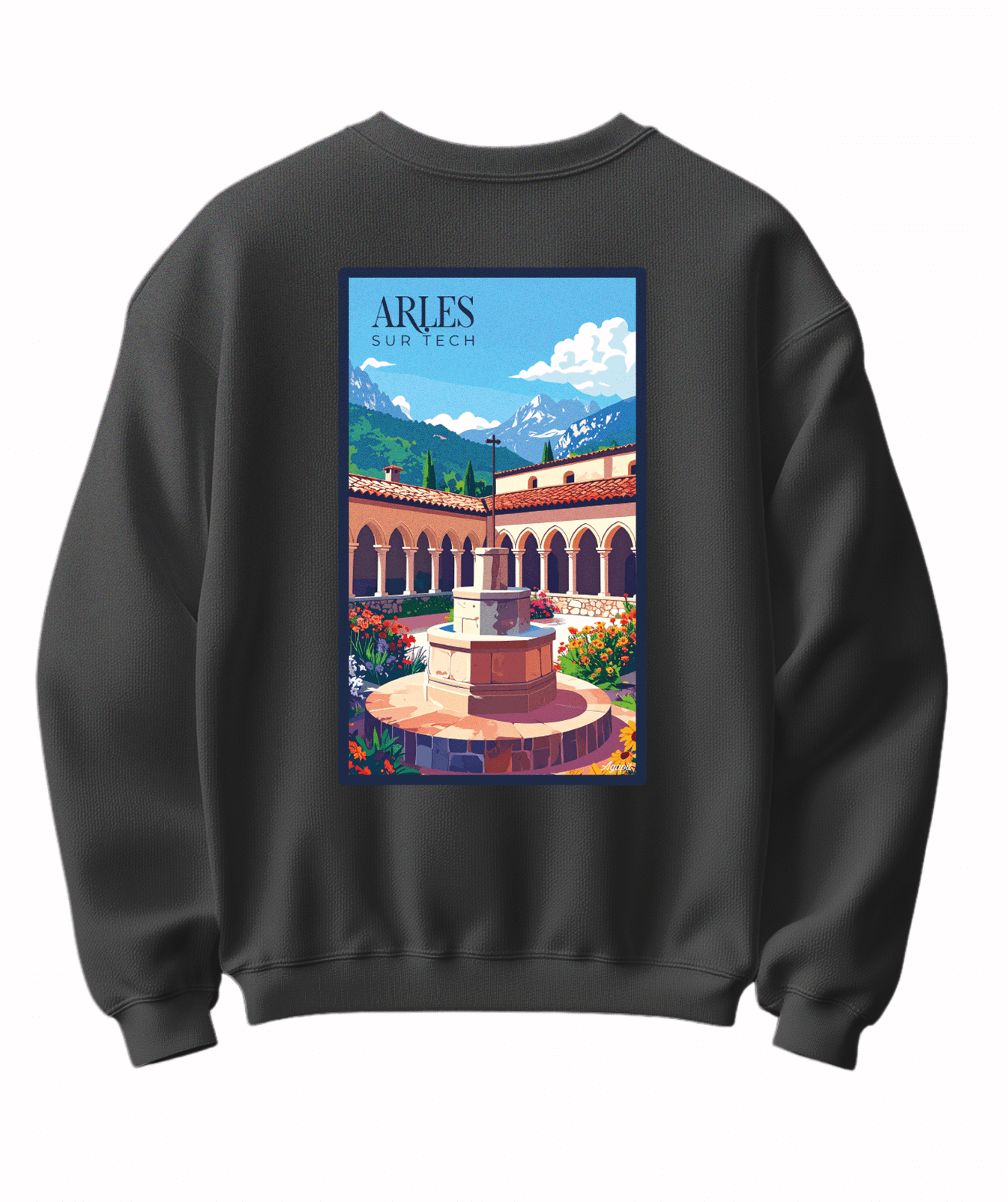 Sweat Arles sur tech - Agapit - Artwear