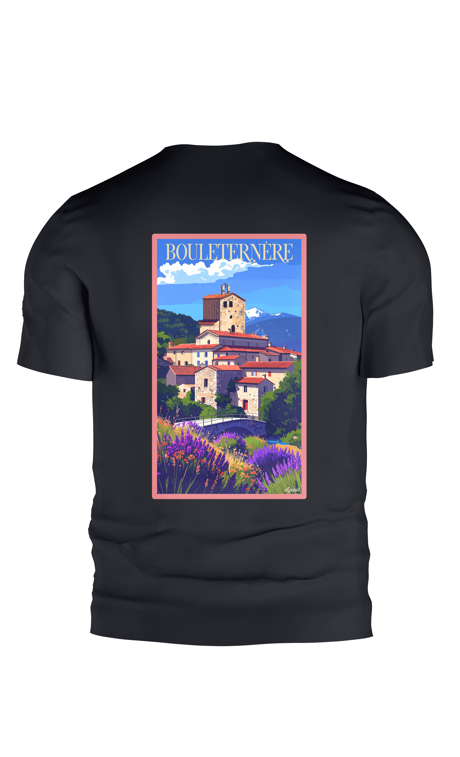 T-shirt Bouleternère – Sud de la France - Agapit - Artwear