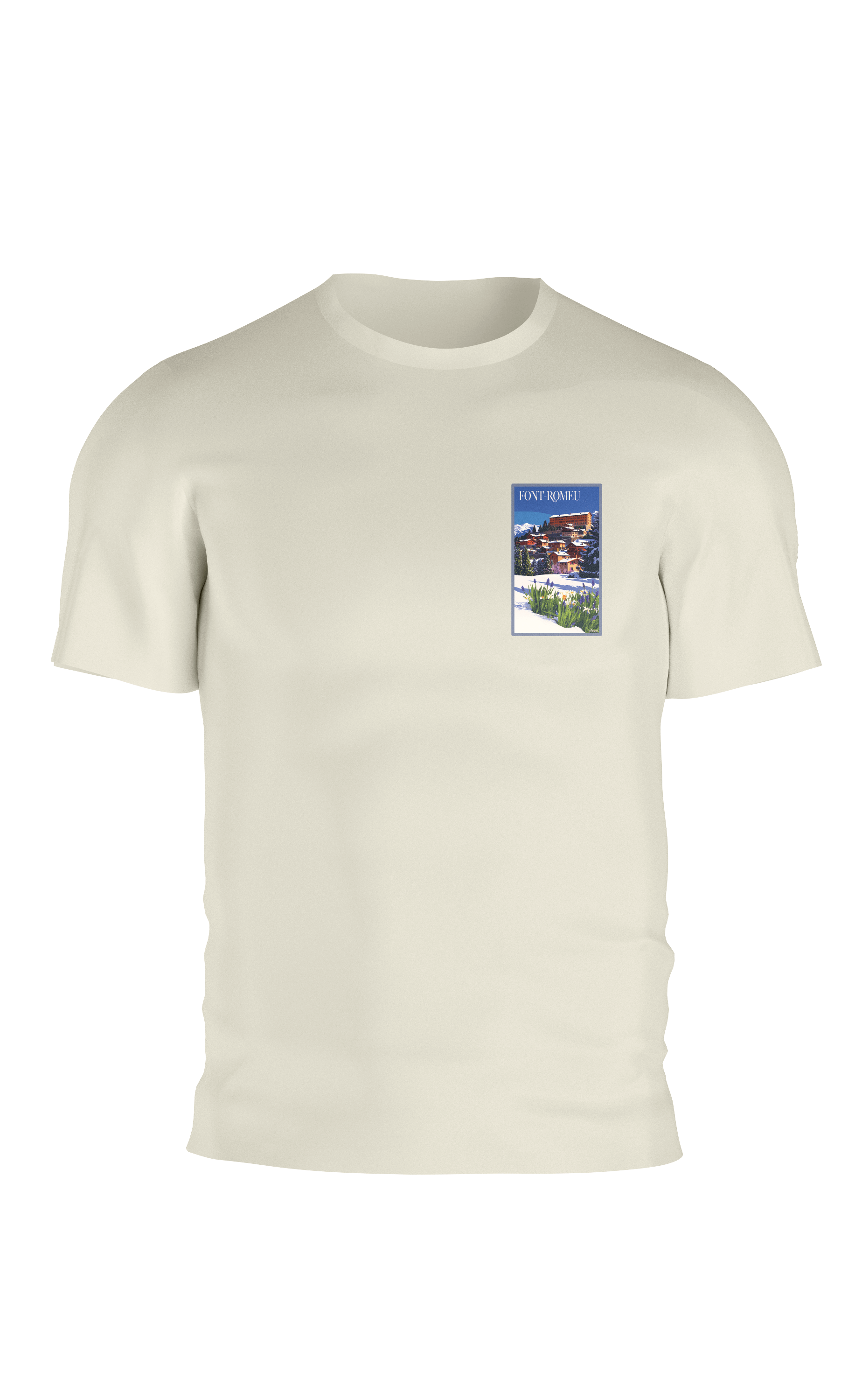 T-shirt Font-Romeu - Montagne Catalane - Agapit - Artwear