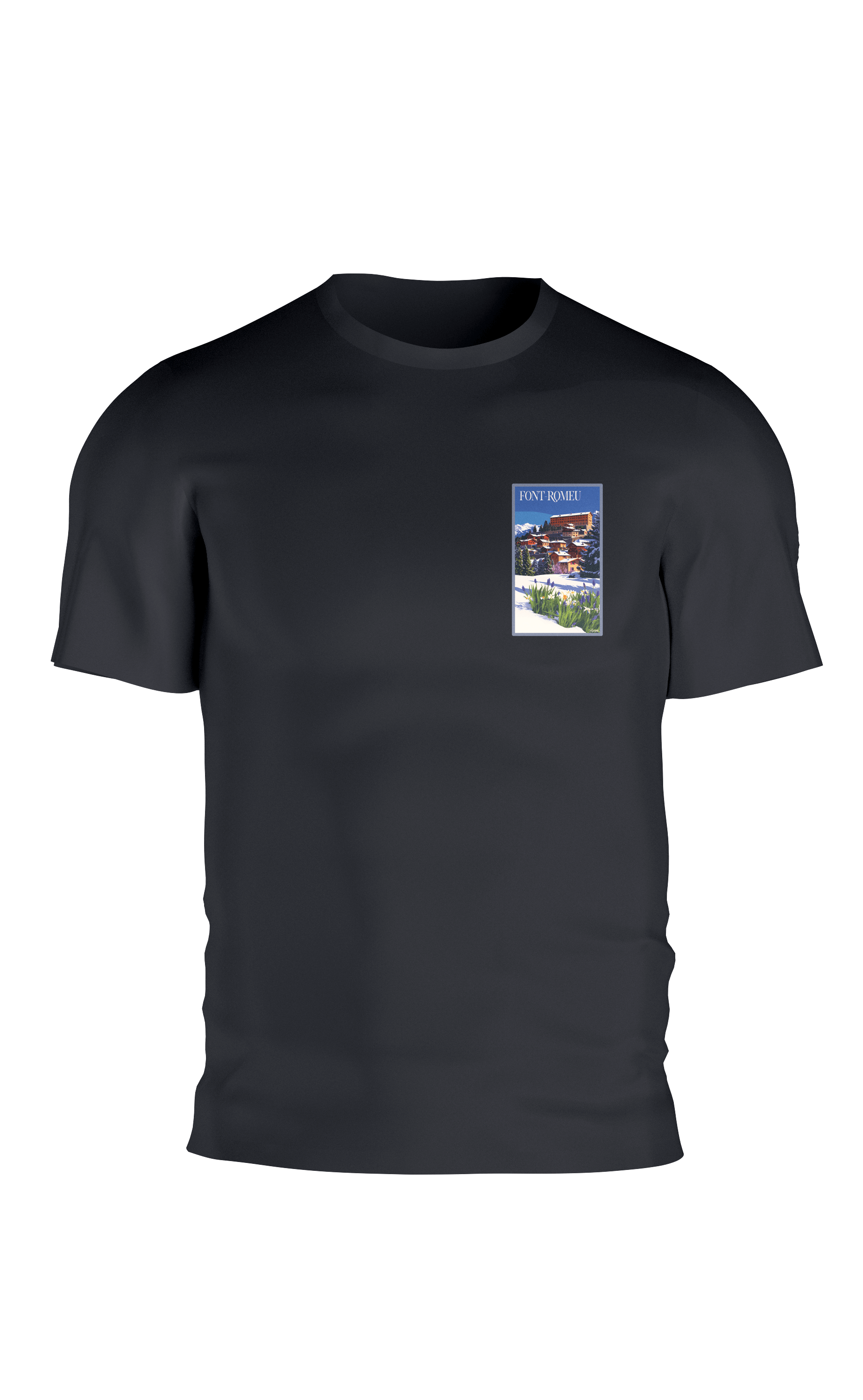 T-shirt Font-Romeu - Montagne Catalane - Agapit - Artwear