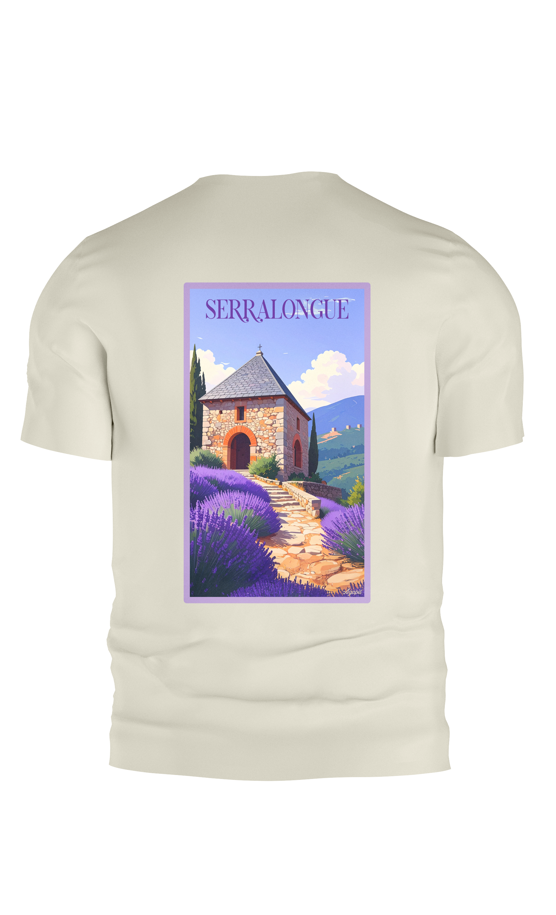 T-shirt AGAPIT Serralongue - Sud de la France - Agapit - Artwear