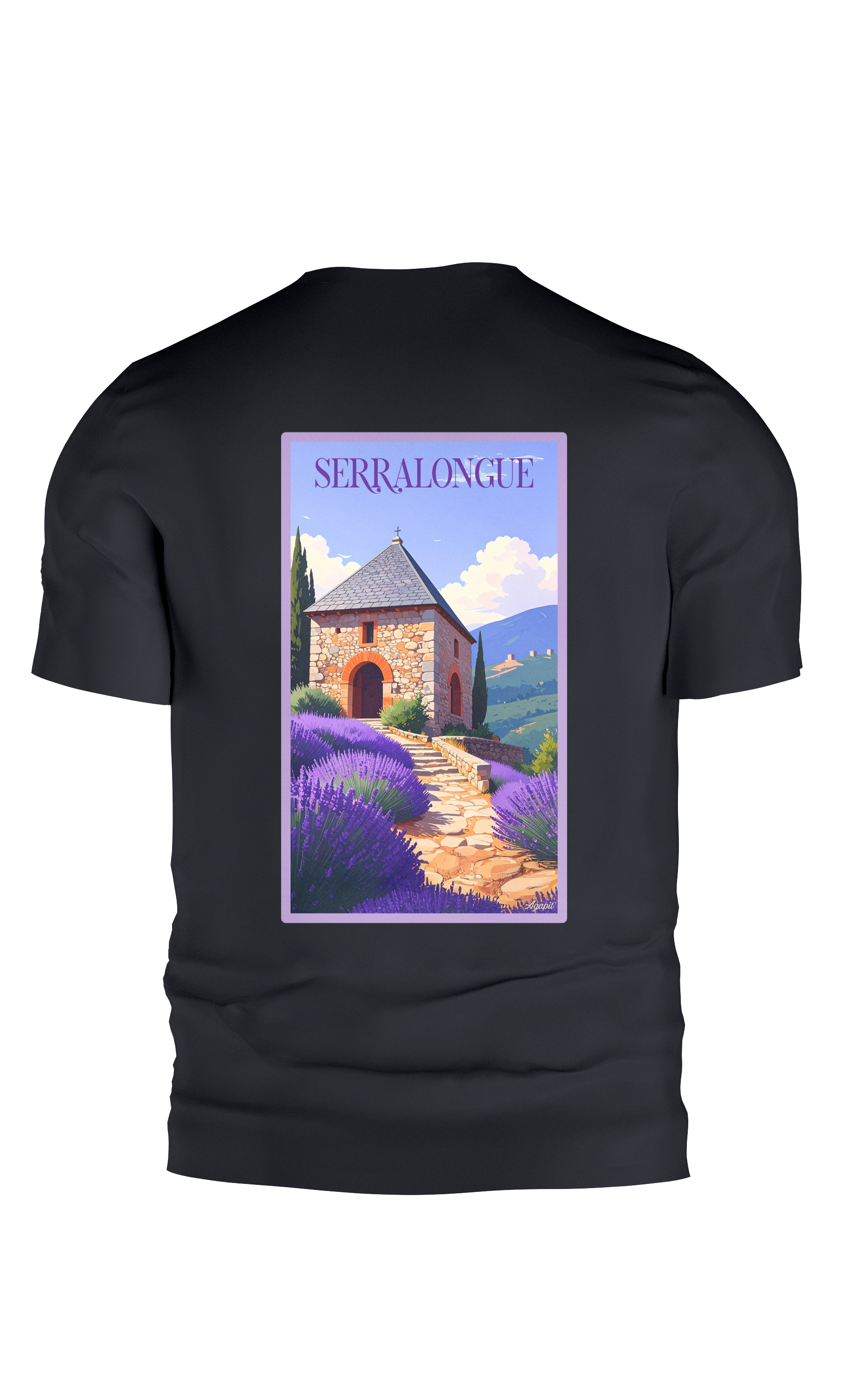 T-shirt AGAPIT Serralongue - Sud de la France - Agapit - Artwear