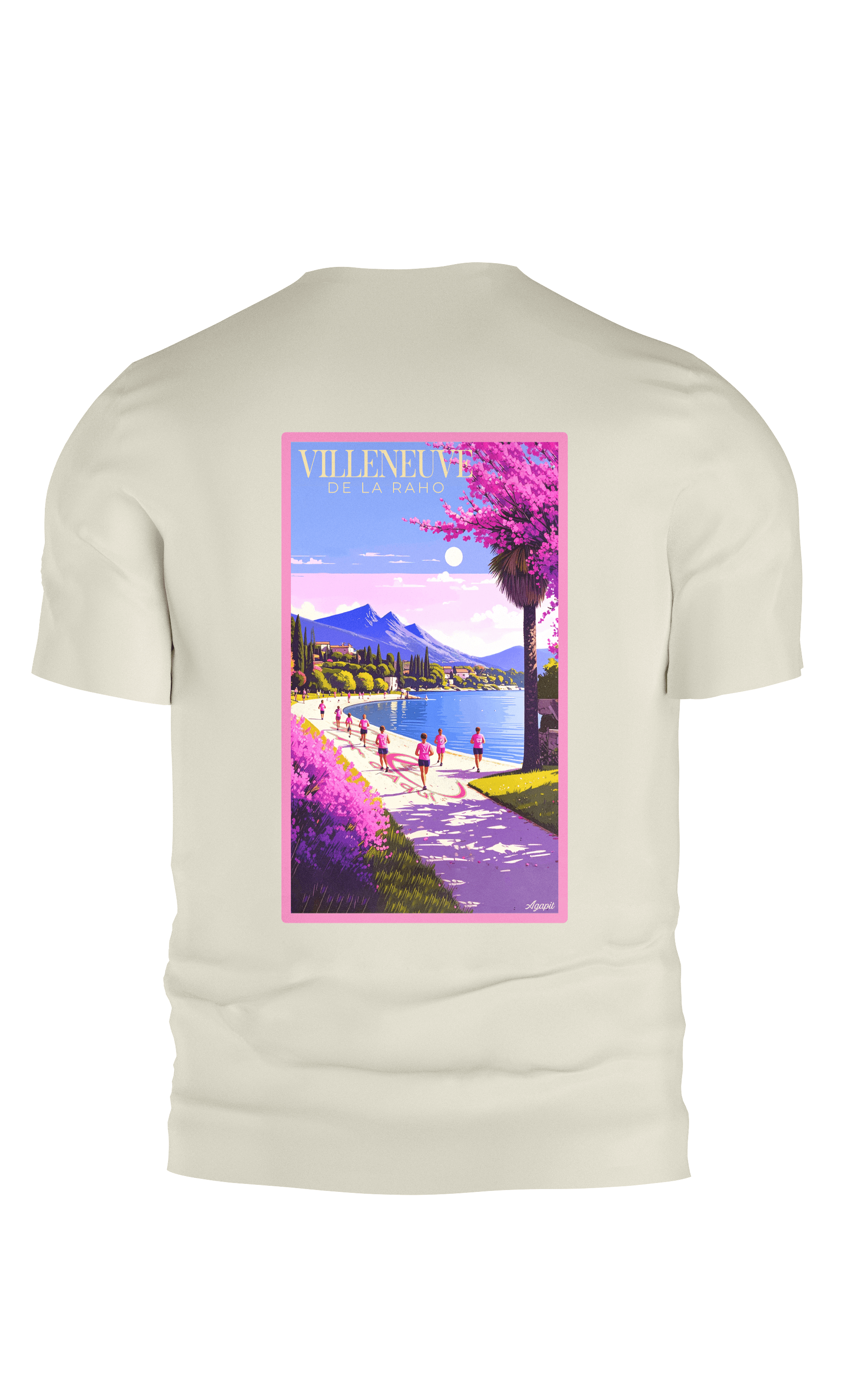 T-shirt collaboration Girls Aqui - Agapit - Artwear