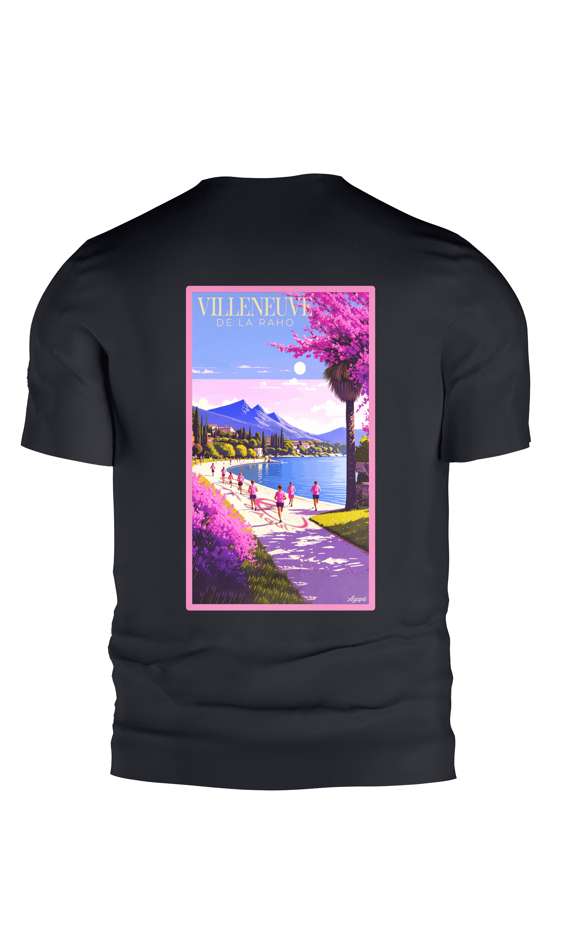 T-shirt collaboration Girls Aqui - Agapit - Artwear