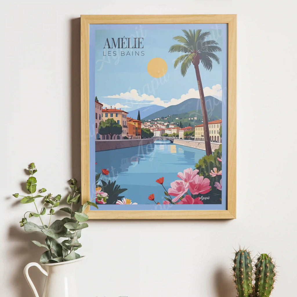 Affiche Agapit - Amélie les bains - Agapit - Artwear