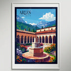 Affiche Agapit - Arles sur tech - Agapit - Artwear