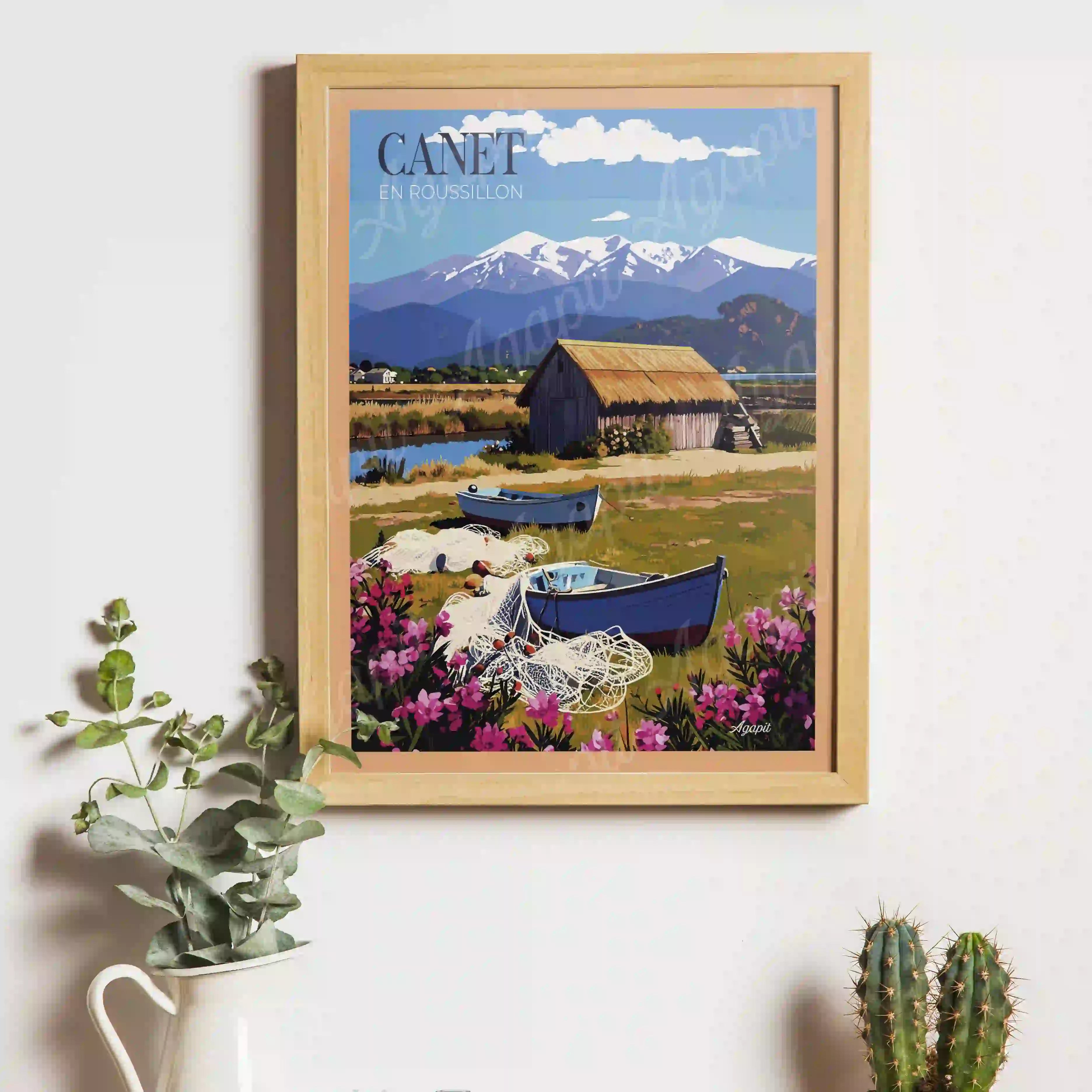 Affiche Agapit - Canet - Agapit - Artwear