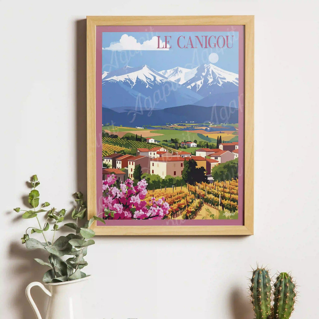 Affiche Agapit - Canigou - Agapit - Artwear
