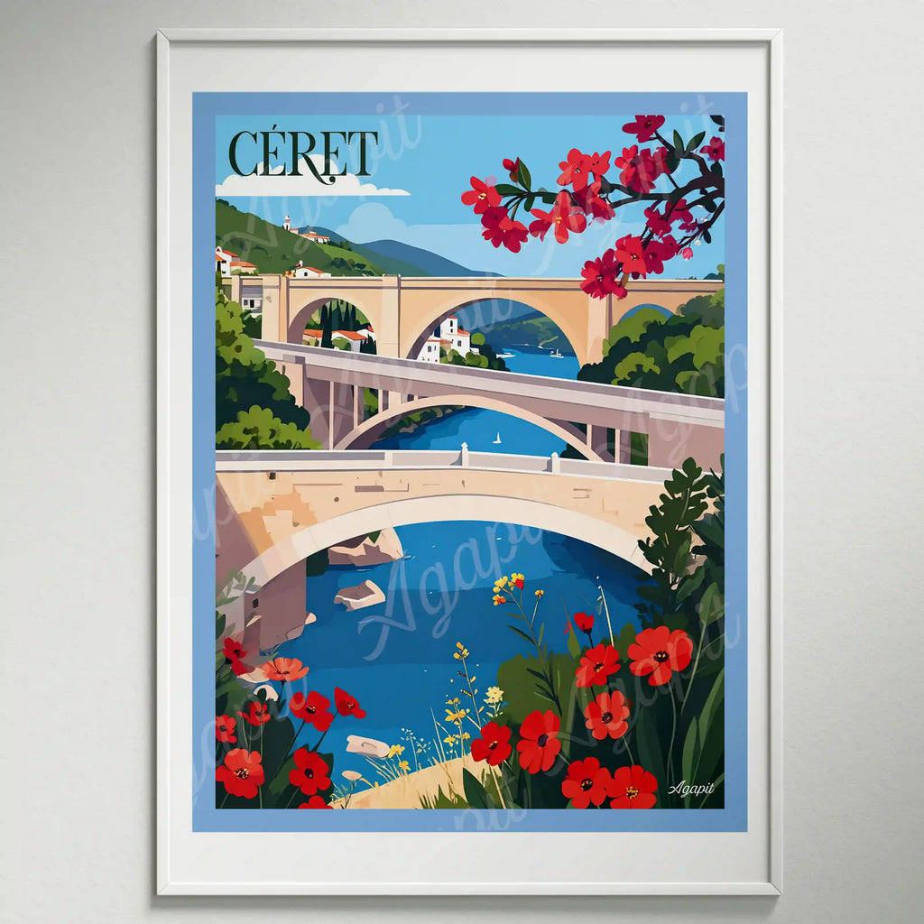 Affiche Agapit - Céret - Agapit - Artwear