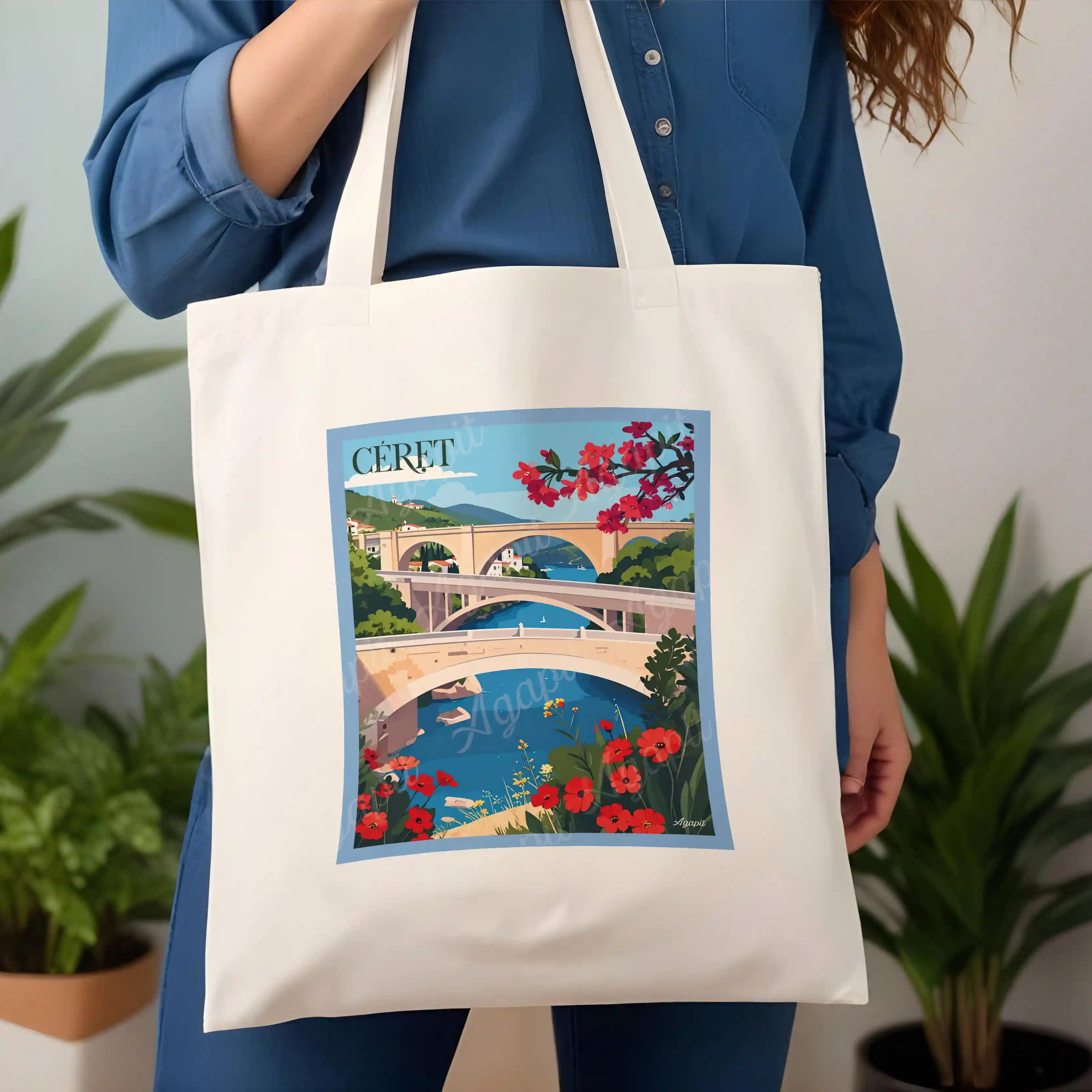 Tote Bag Agapit - Céret - Agapit - Artwear