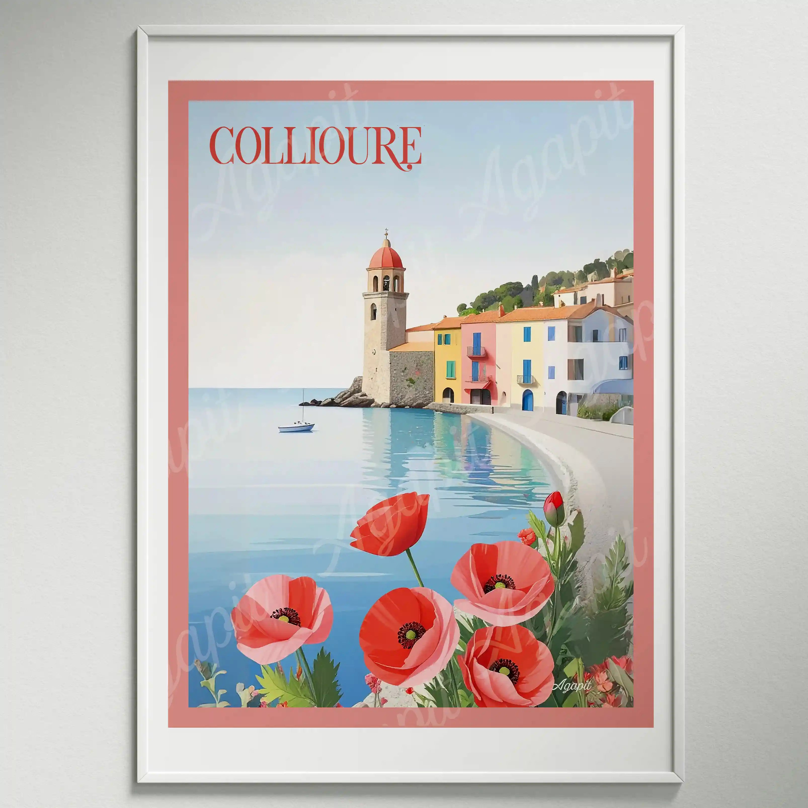 Affiche Agapit - Collioure - Agapit - Artwear