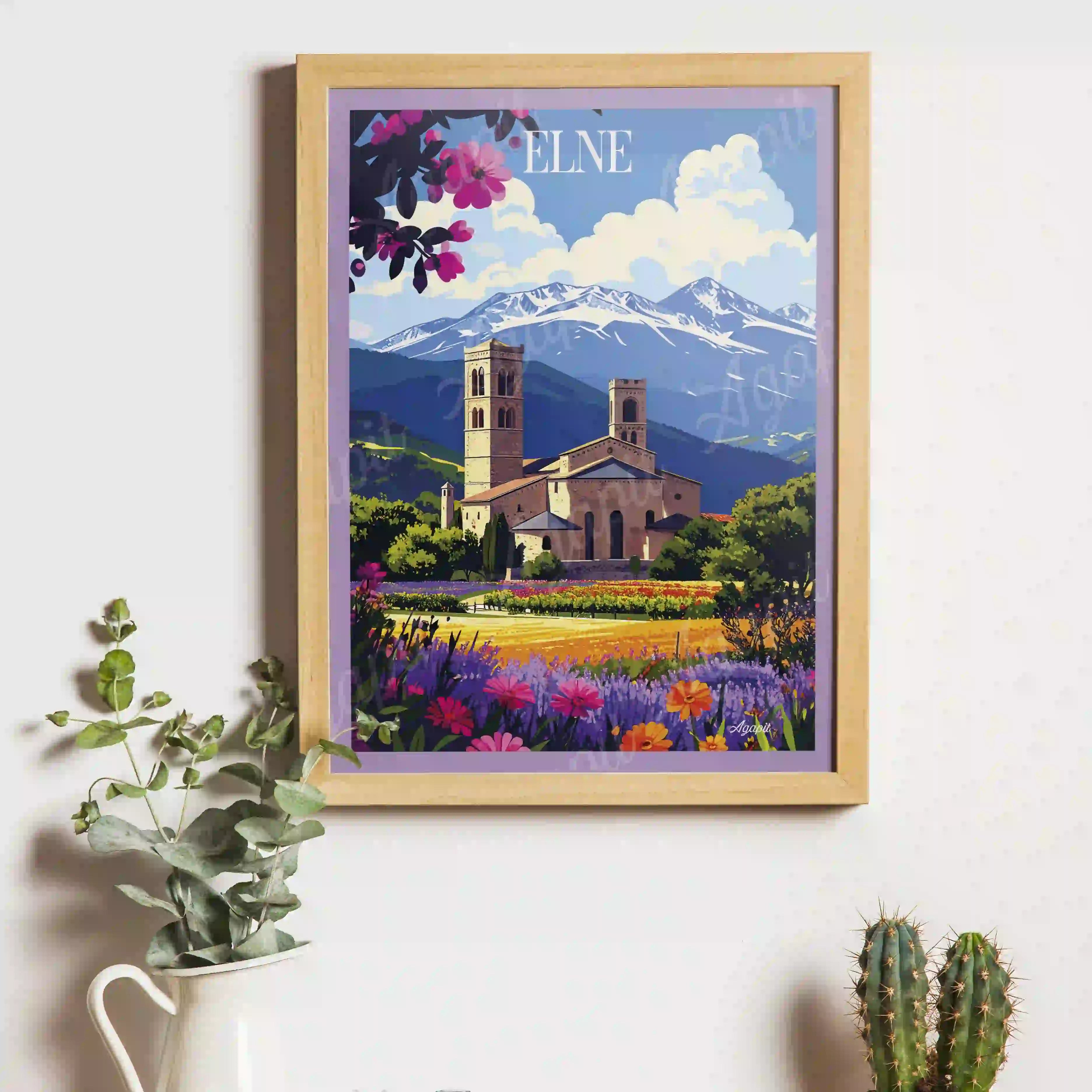 Affiche Agapit - Elne - Agapit - Artwear