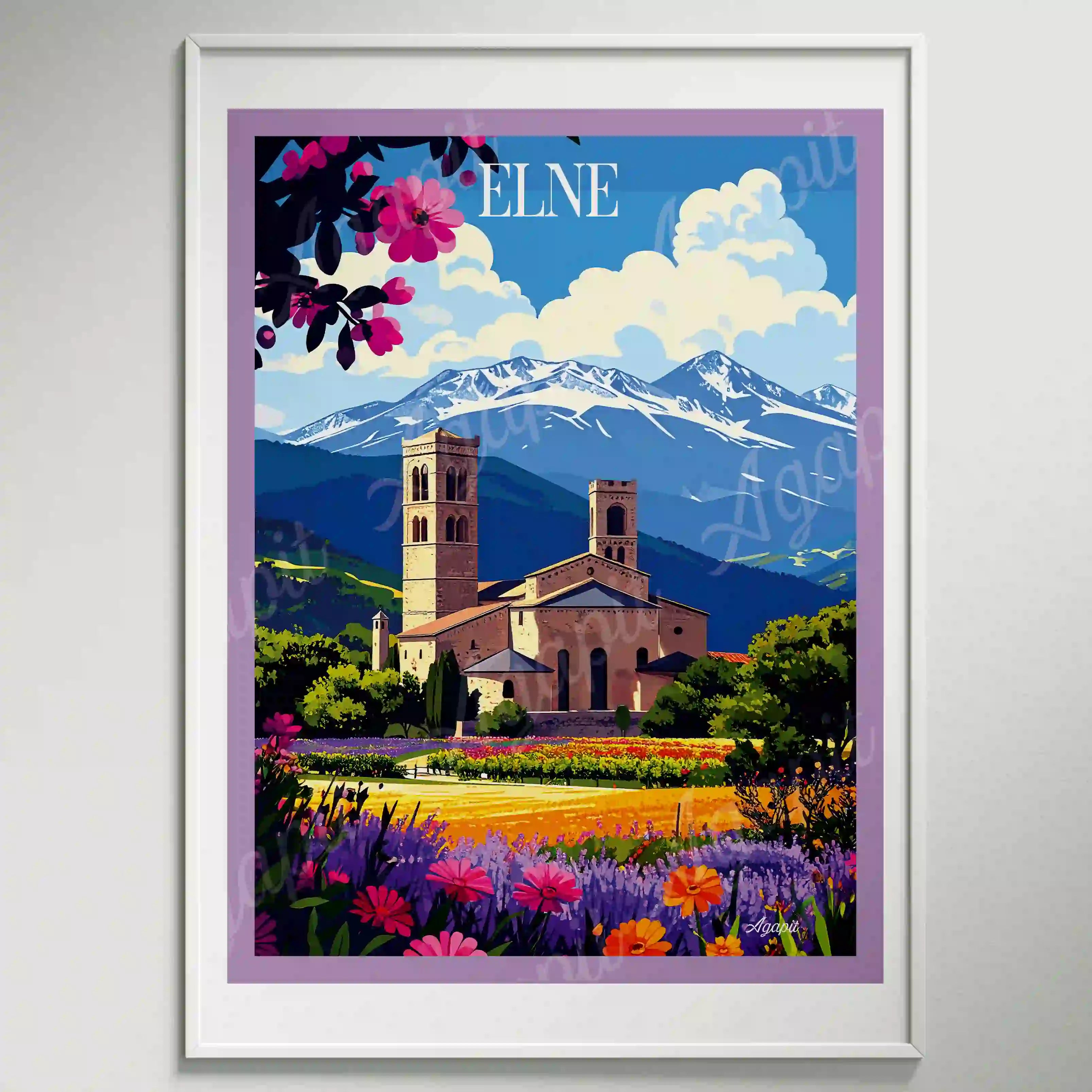 Affiche Agapit - Elne - Agapit - Artwear