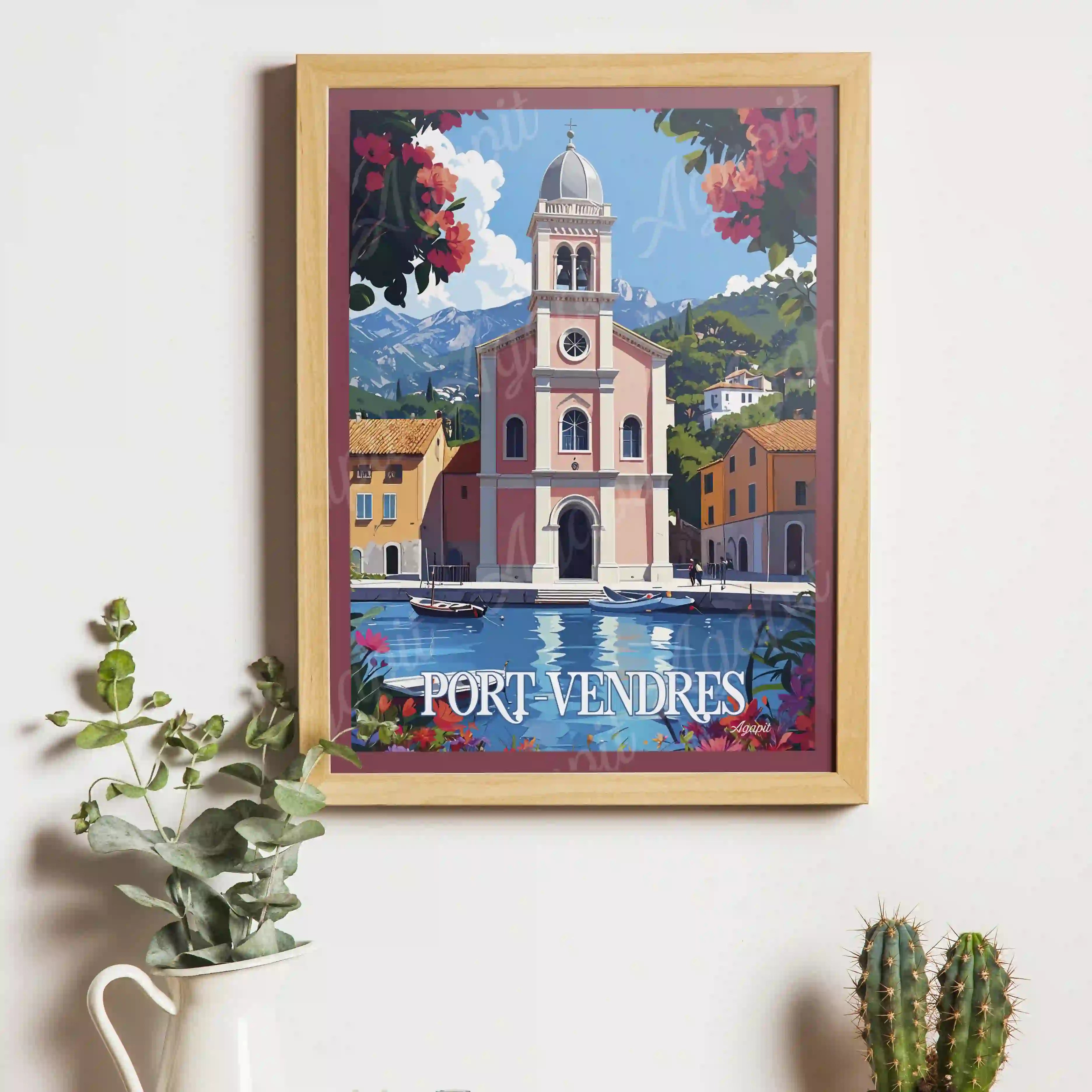 Affiche Agapit - Port-Vendres - Agapit - Artwear