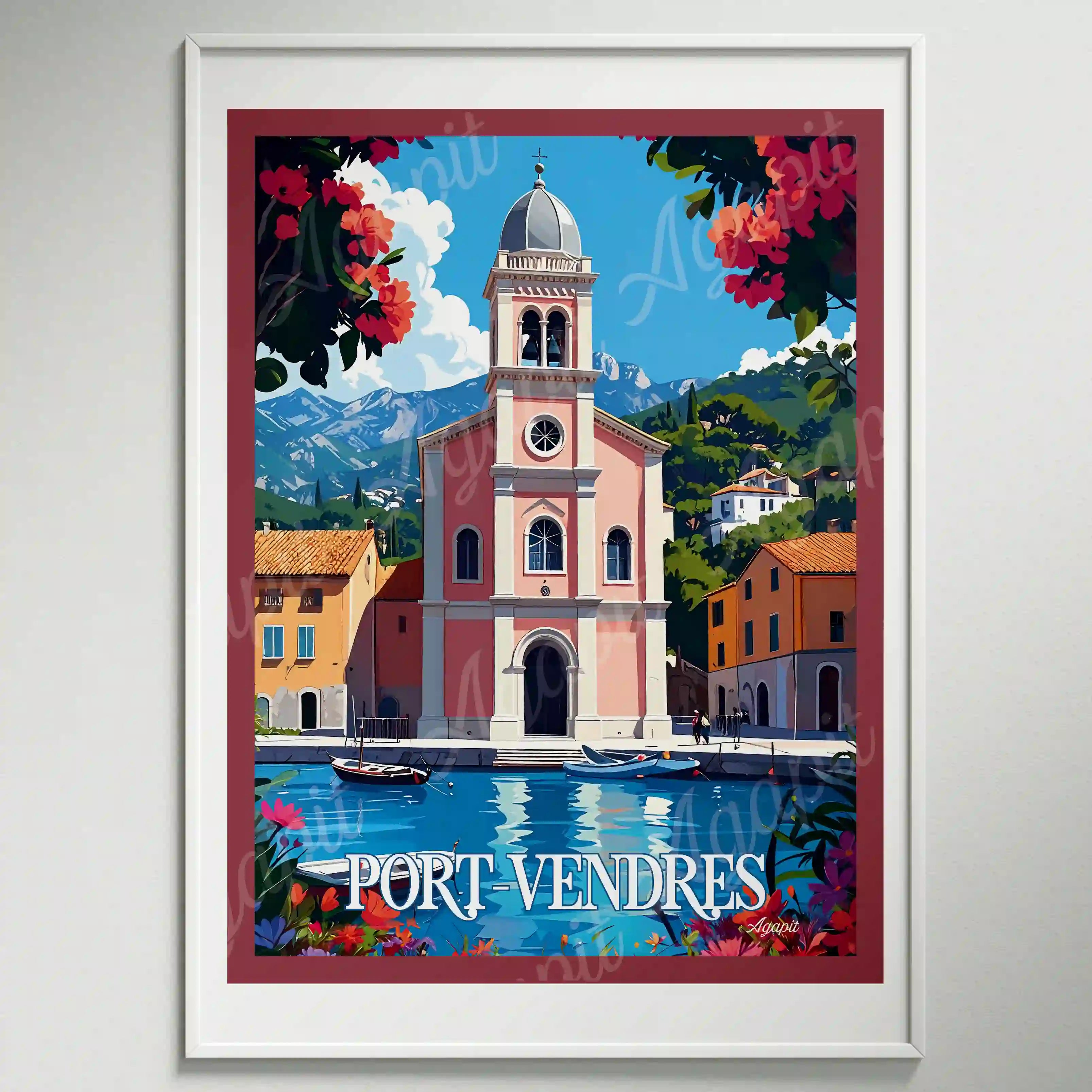 Affiche Agapit - Port-Vendres - Agapit - Artwear