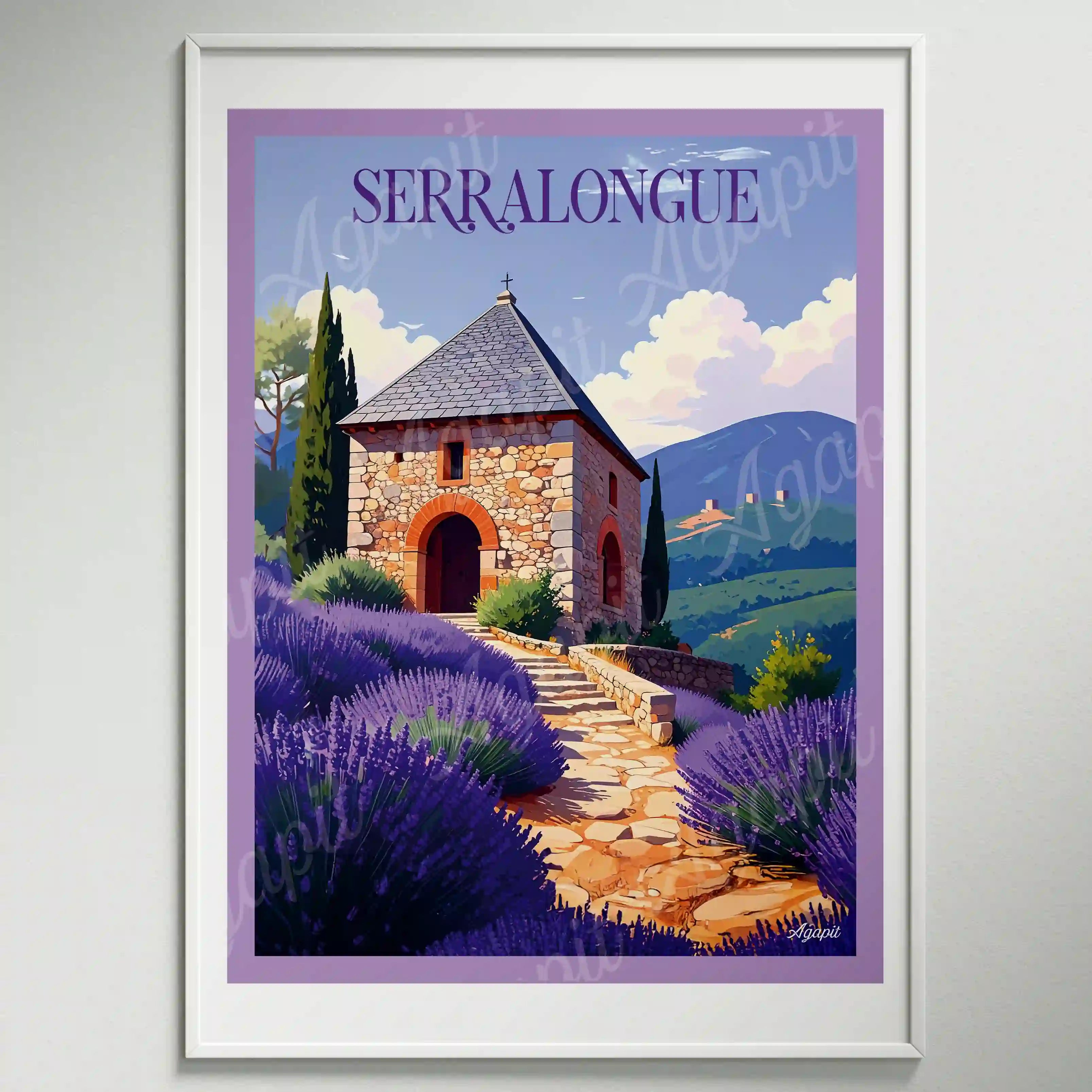 Affiche Agapit - Serralongue - Agapit - Artwear