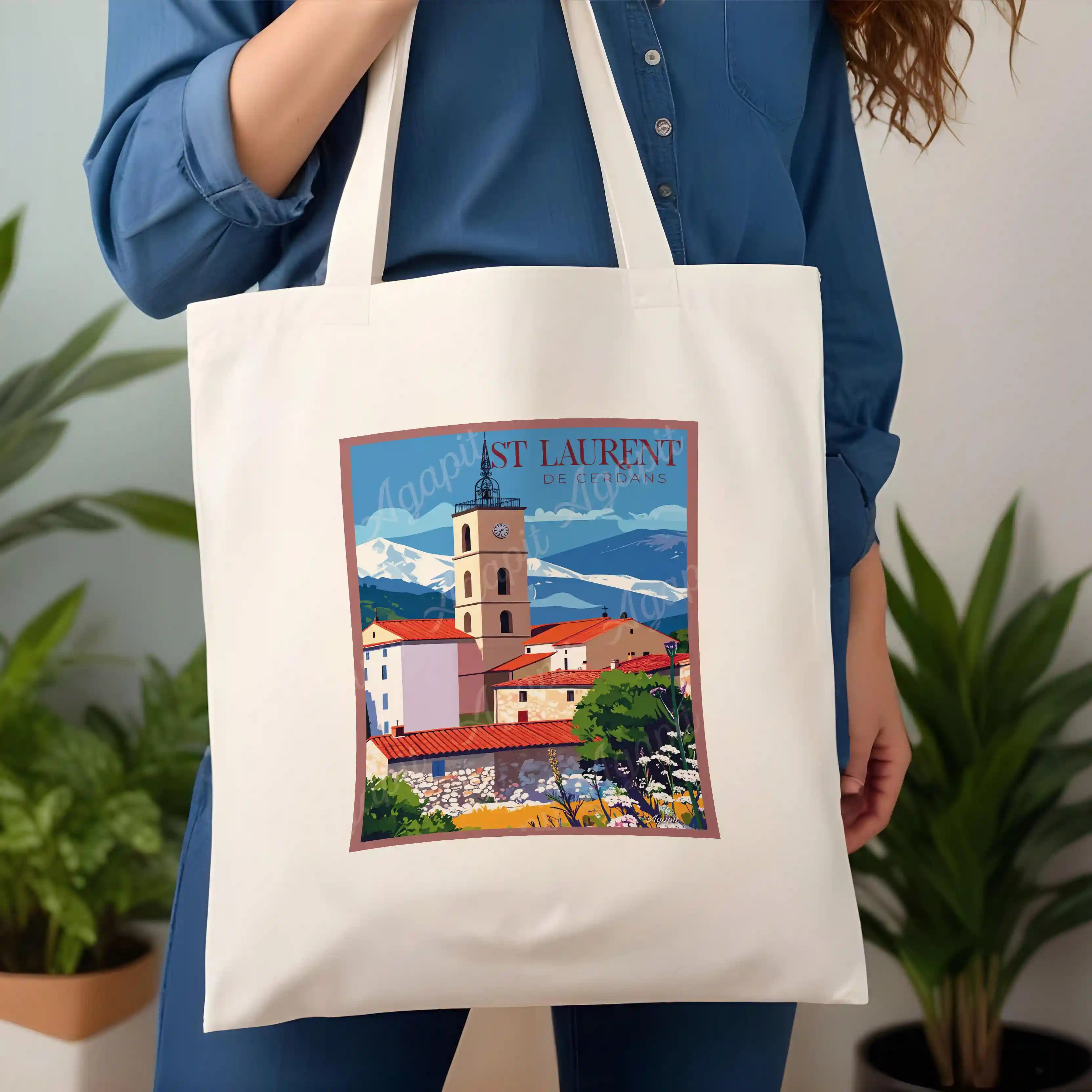 Tote Bag Agapit - St Laurent de Cerdans - Agapit - Artwear