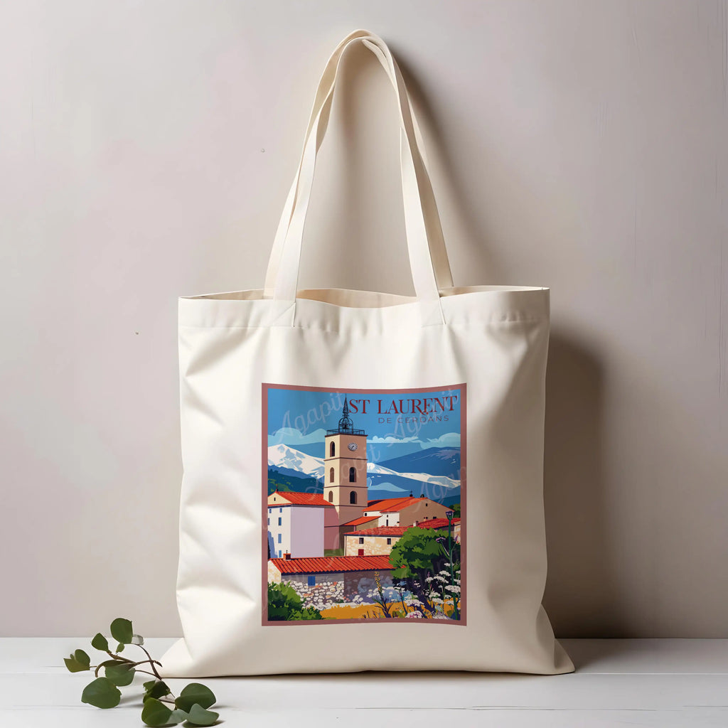 Tote Bag Agapit - St Laurent de Cerdans - Agapit - Artwear