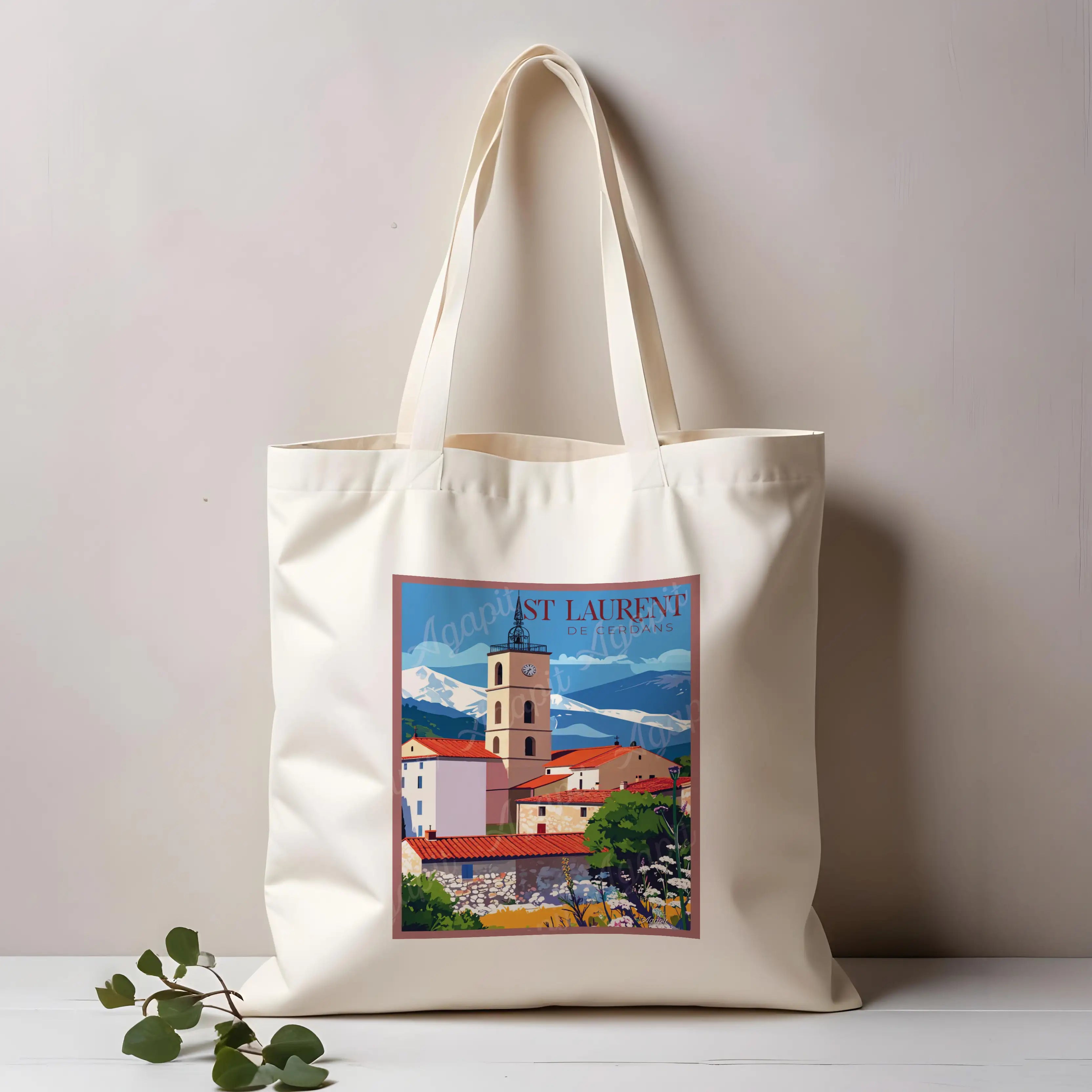 Tote Bag Agapit - St Laurent de Cerdans - Agapit - Artwear