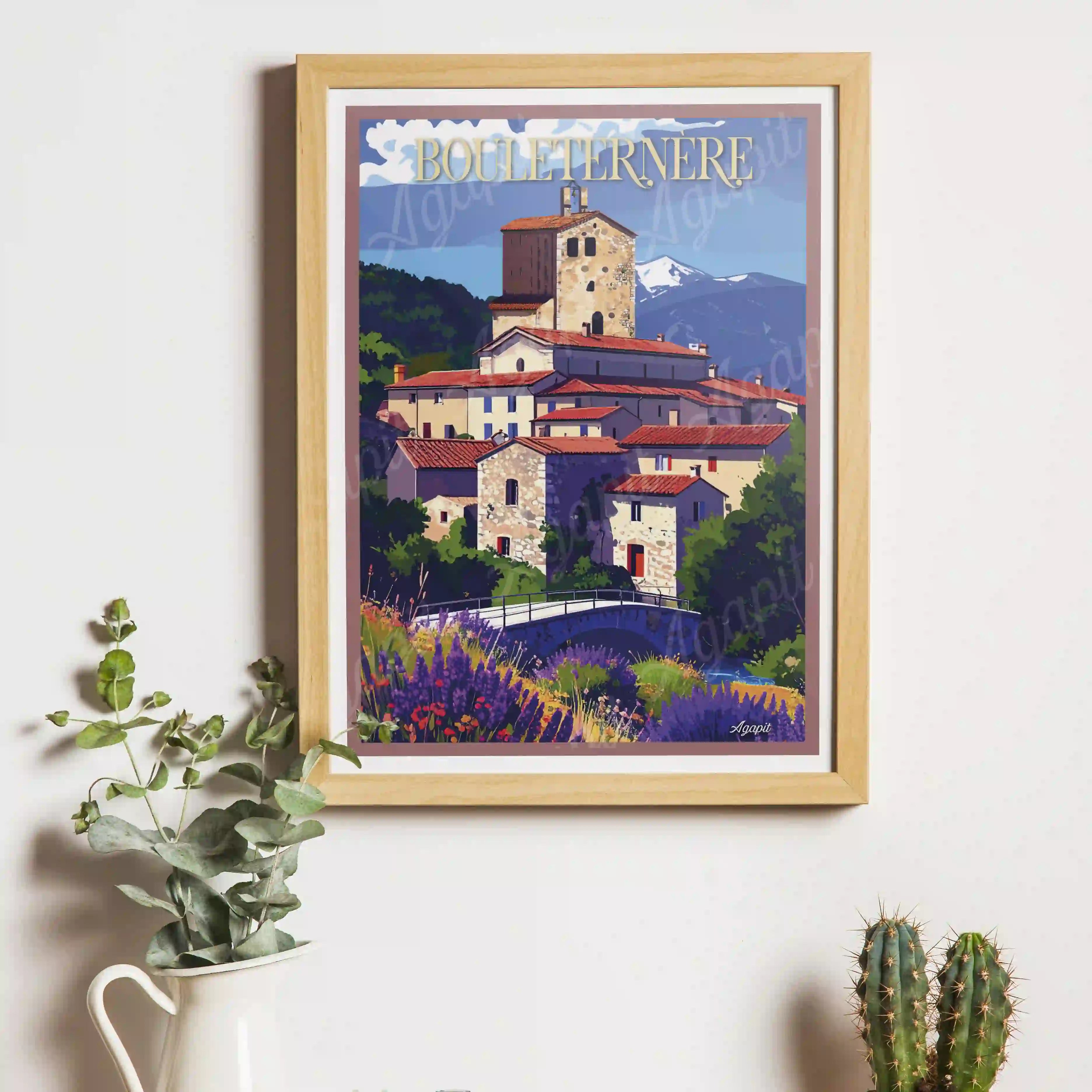 Affiche Agapit - Bouleternère - Agapit - Artwear