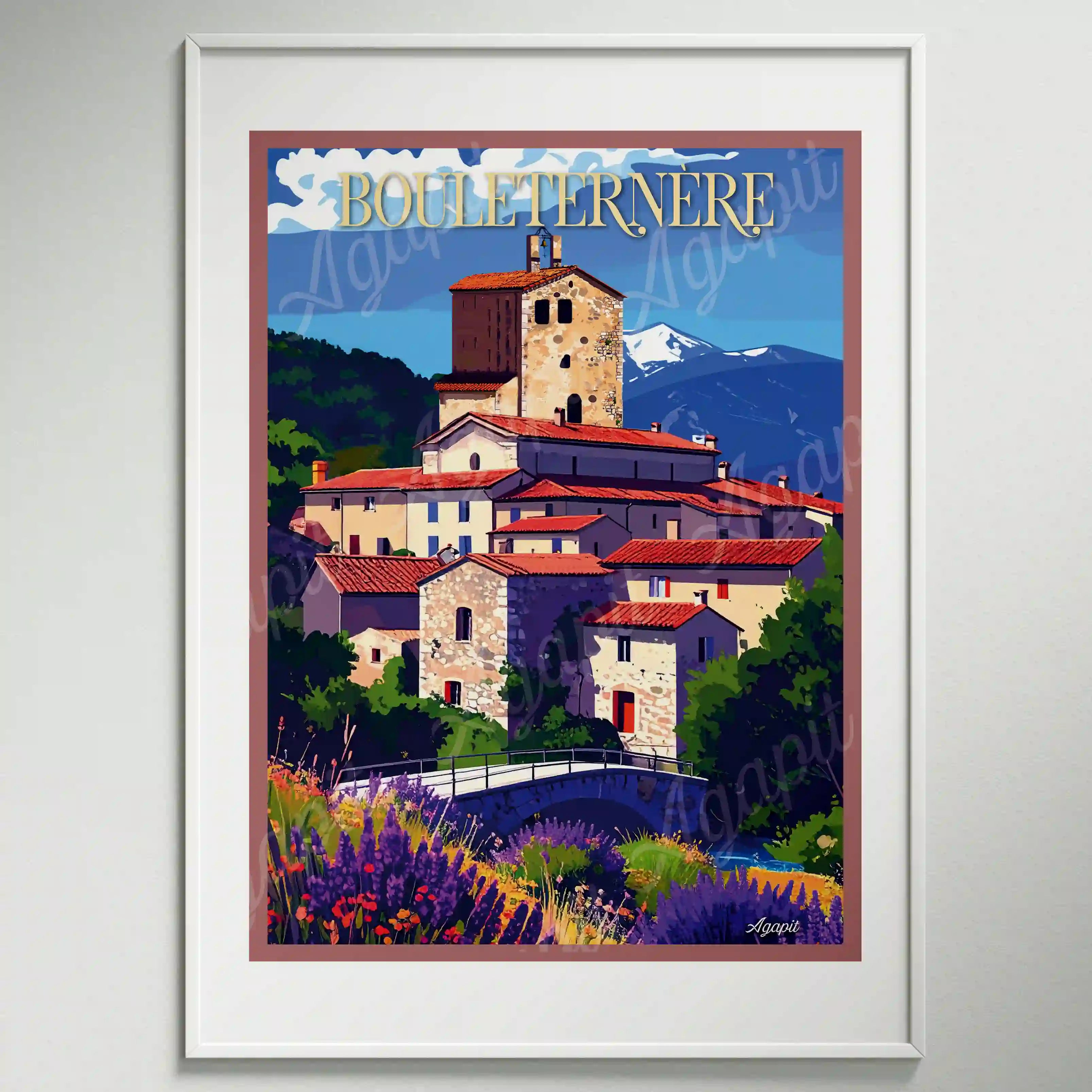 Affiche Agapit - Bouleternère - Agapit - Artwear