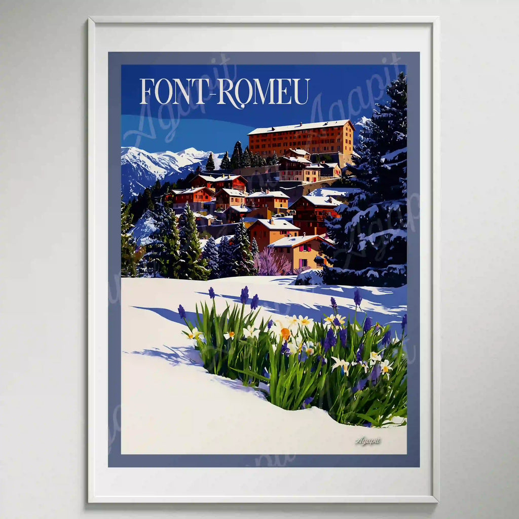 Affiche Agapit - Font-Romeu - Agapit - Artwear