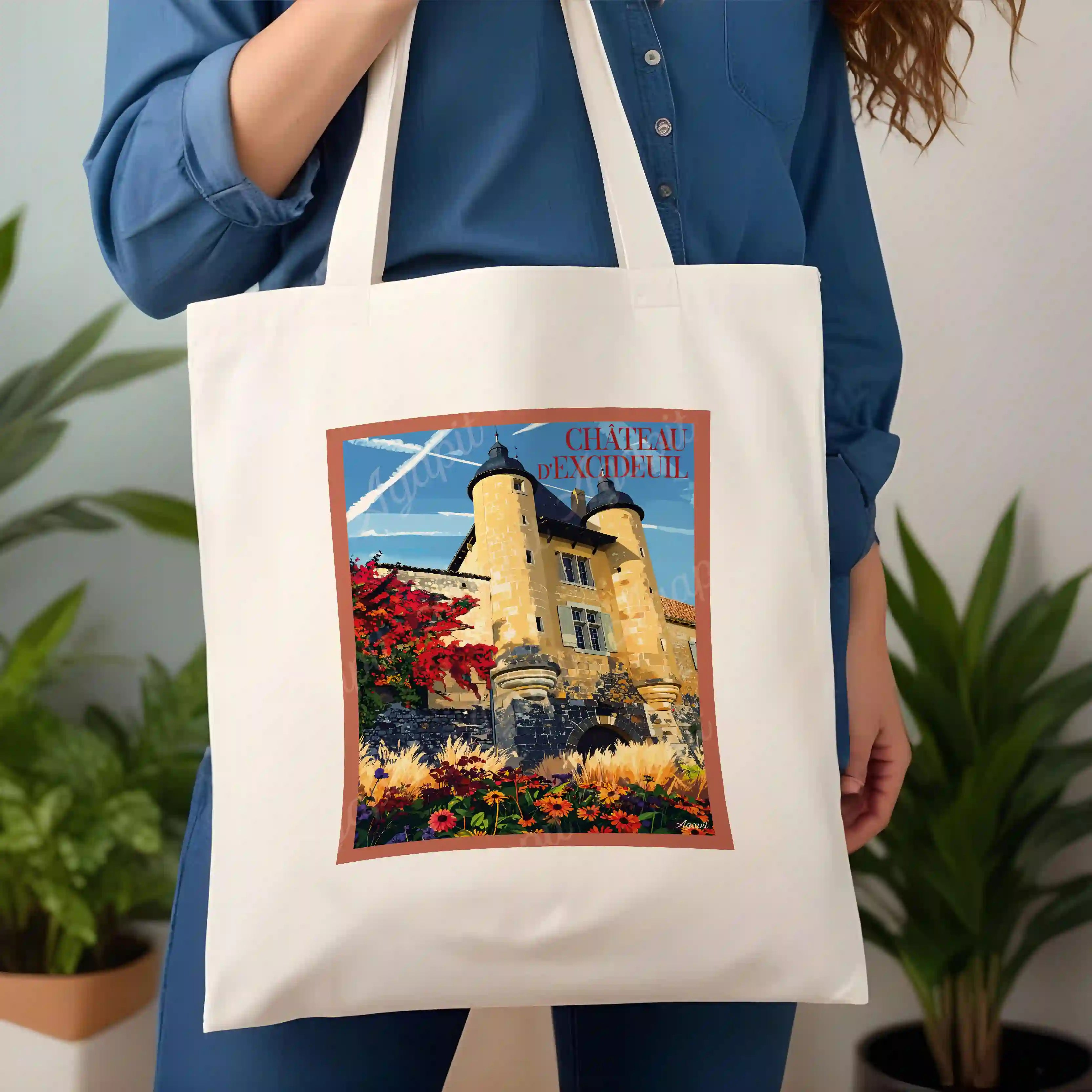 Tote Bag Agapit - Chateau d’Excideuil - Agapit - Artwear