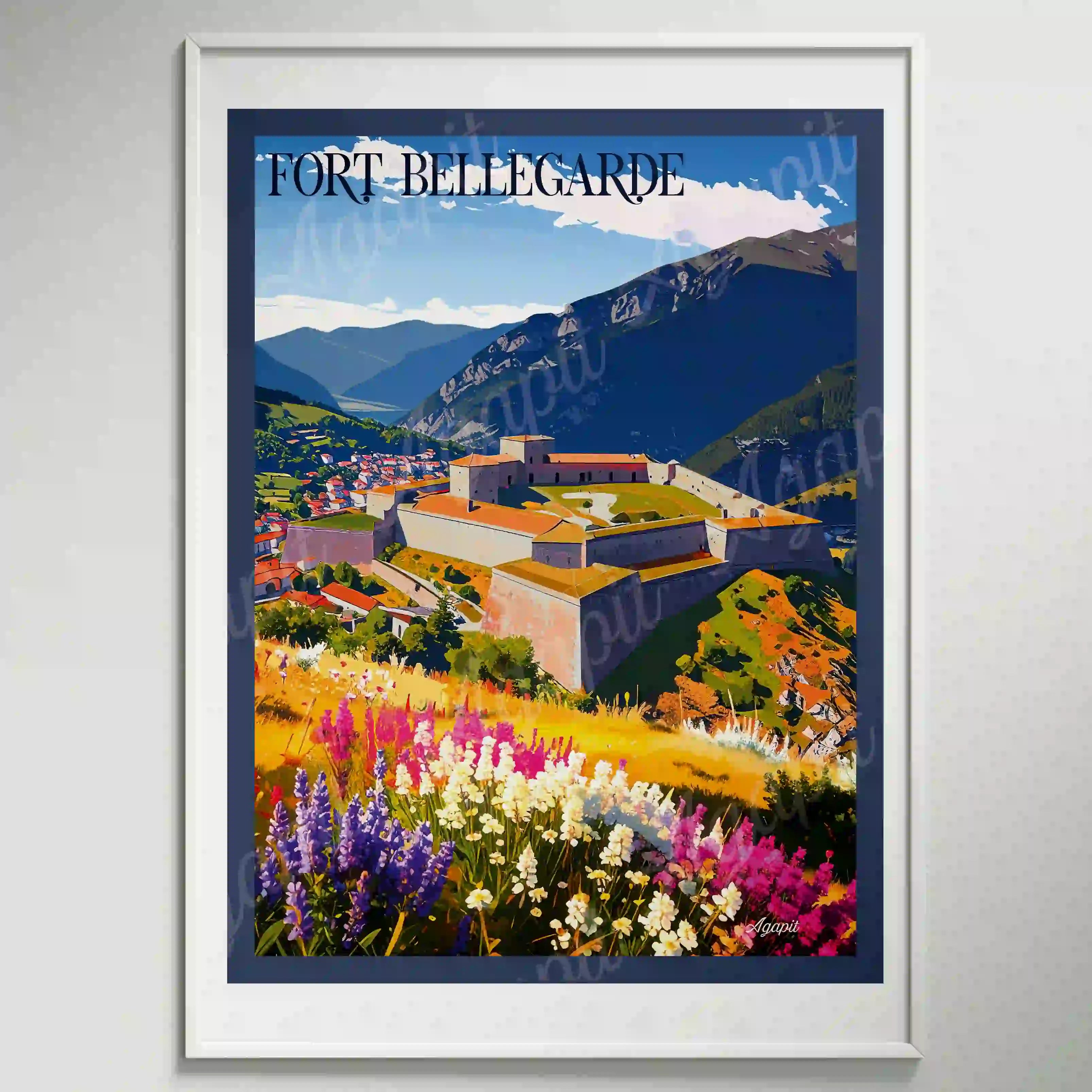 Affiche Agapit - Bellegarde - Agapit - Artwear