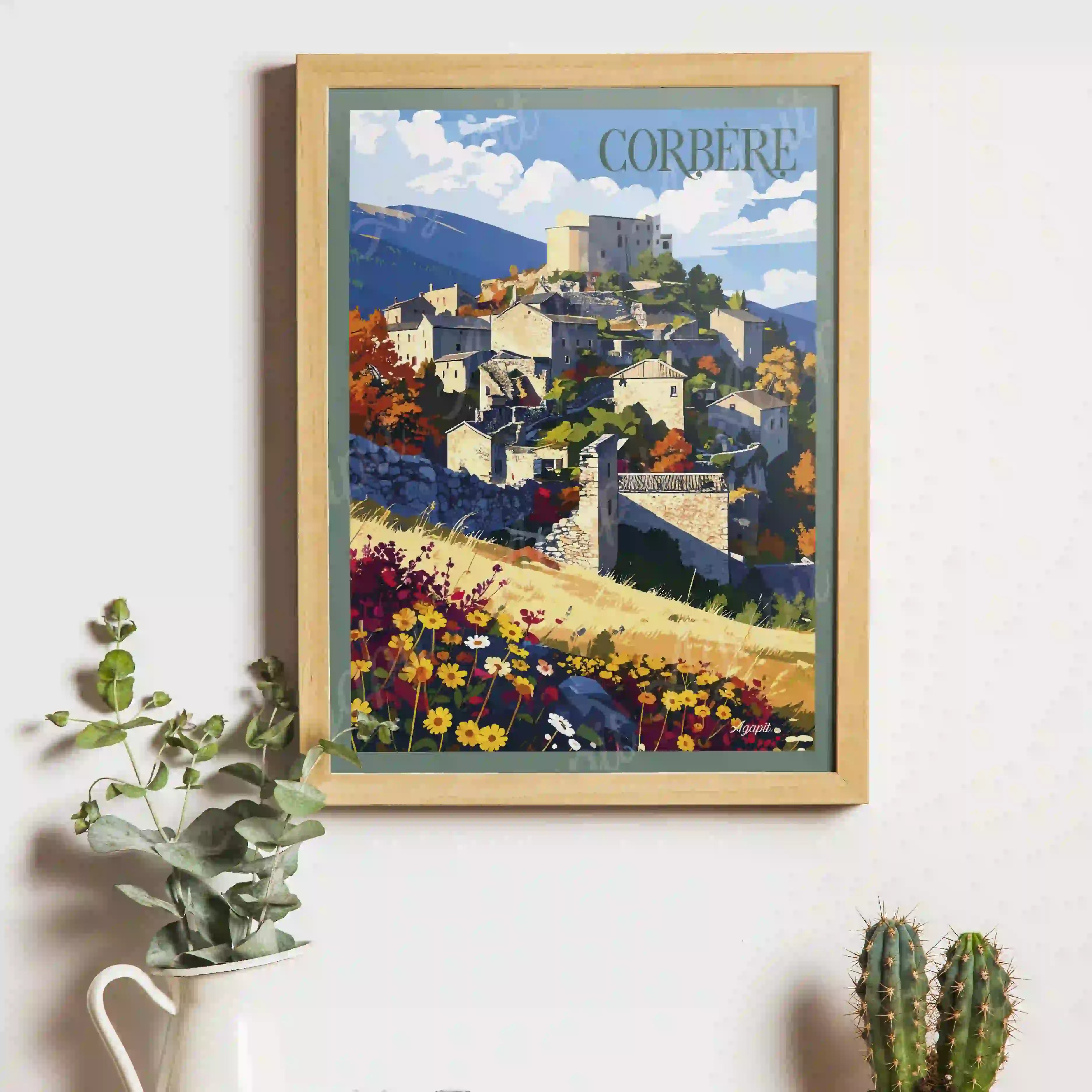 Affiche Agapit - Corbère - Agapit - Artwear