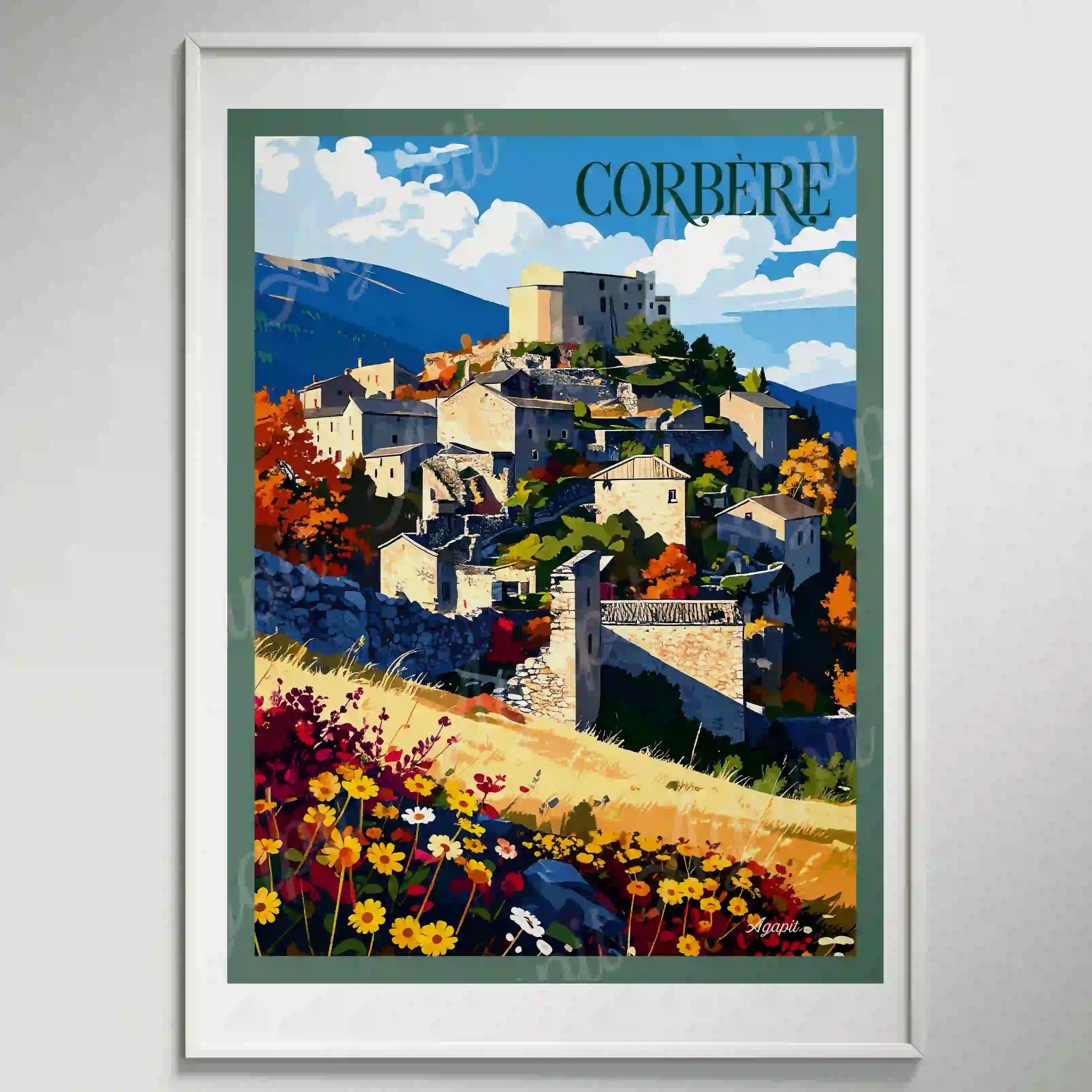 Affiche Agapit - Corbère - Agapit - Artwear