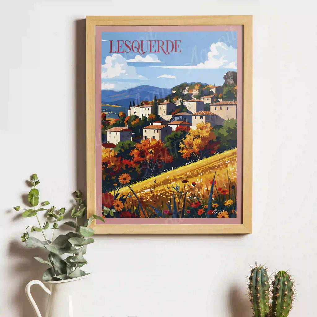 Affiche Agapit - Lesquerde - Agapit - Artwear