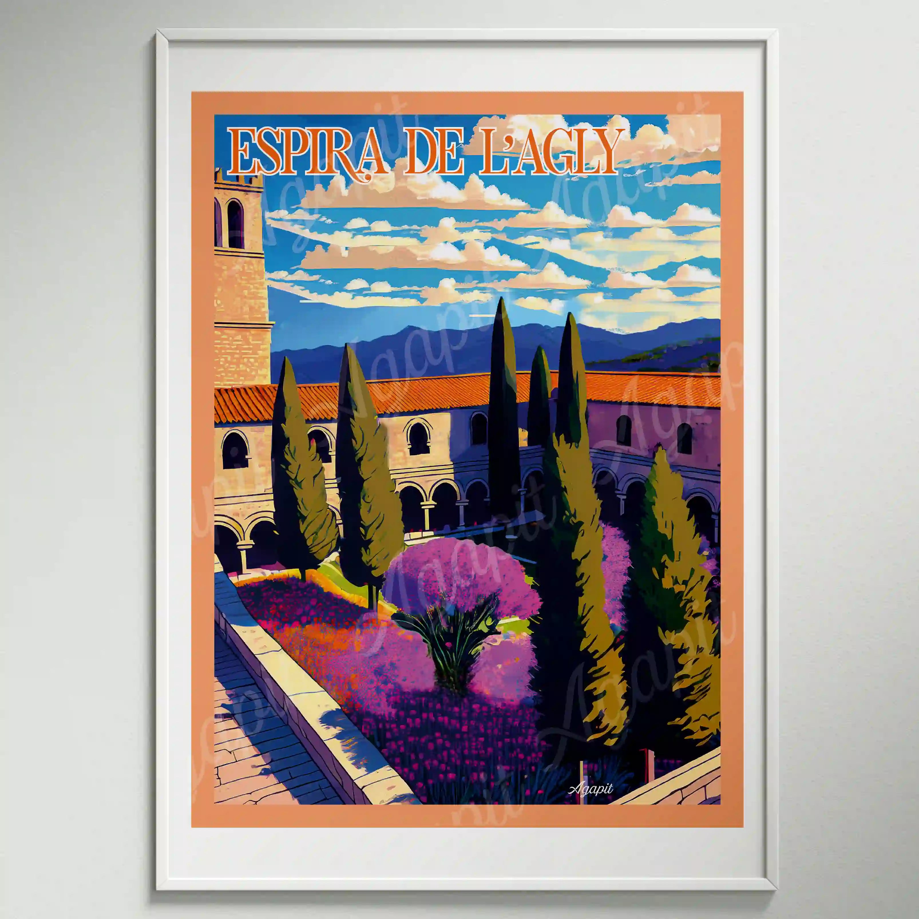 Affiche Agapit - Espira de l’agly - Agapit - Artwear