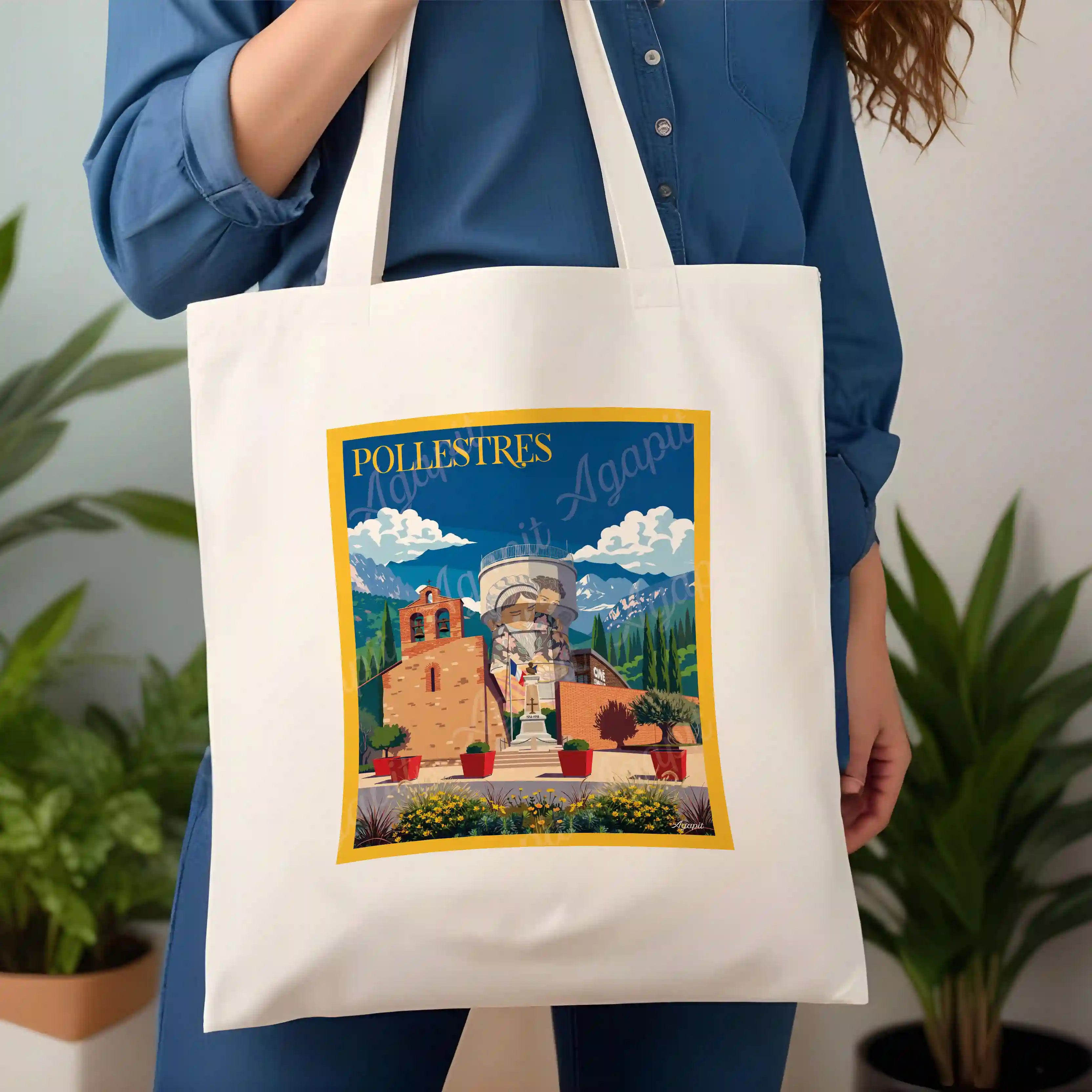Tote Bag Agapit - Pollestres - Agapit - Artwear