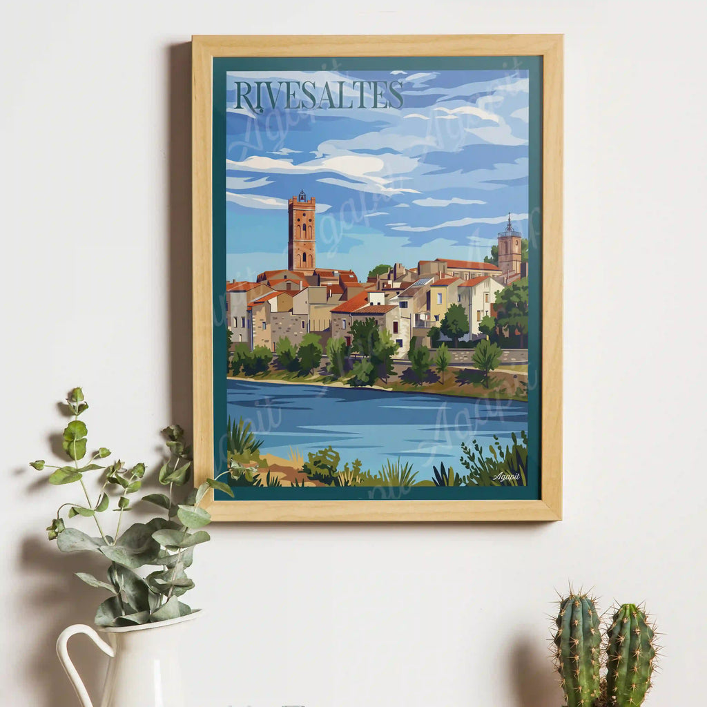 Affiche Agapit - Rivesaltes - Agapit - Artwear