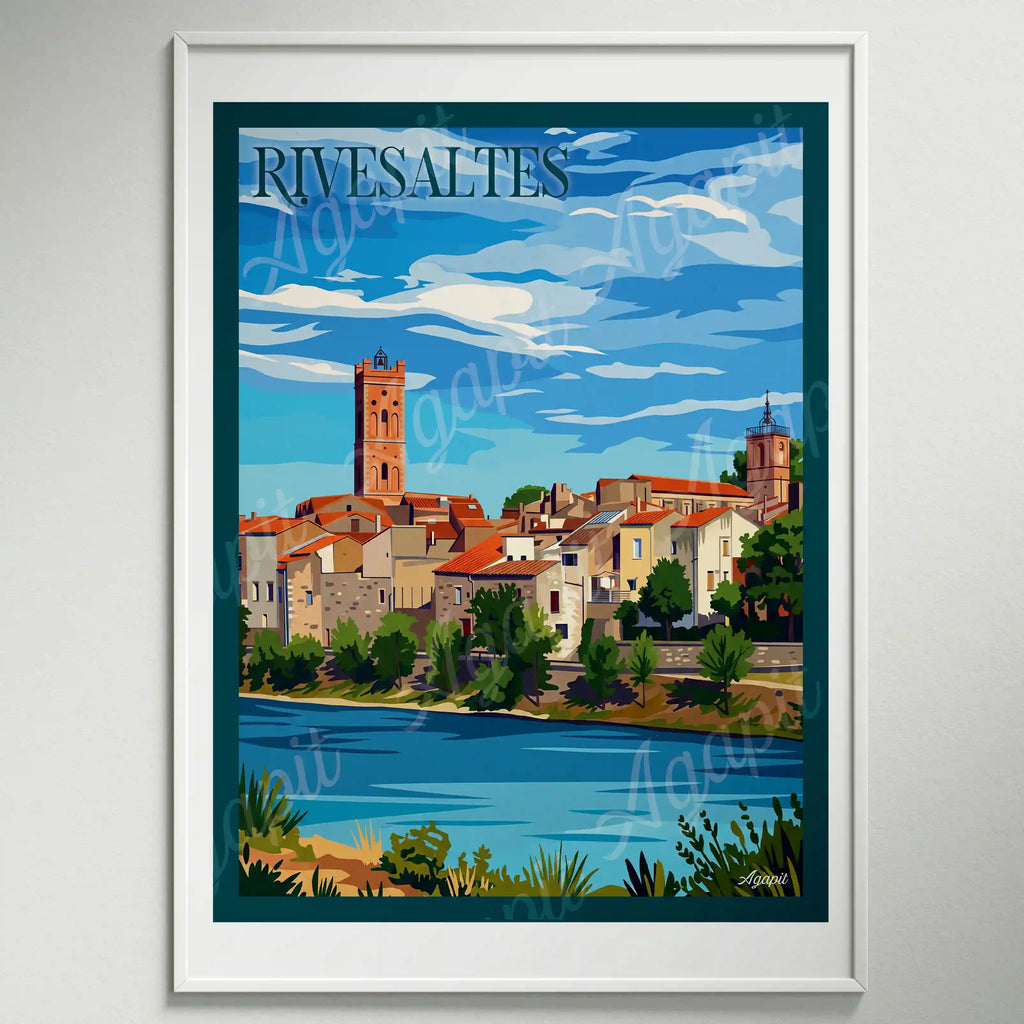 Affiche Agapit - Rivesaltes - Agapit - Artwear
