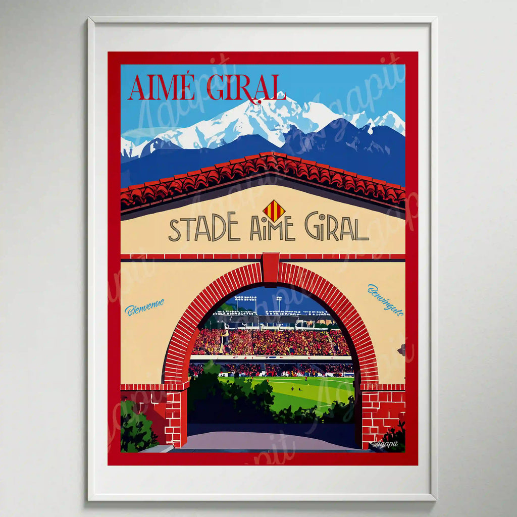 Affiche Agapit - Aimé Giral - Agapit - Artwear