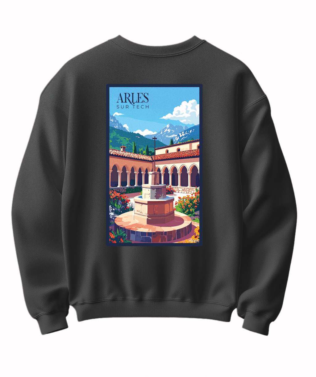 Sweat Arles sur tech - Agapit - Artwear