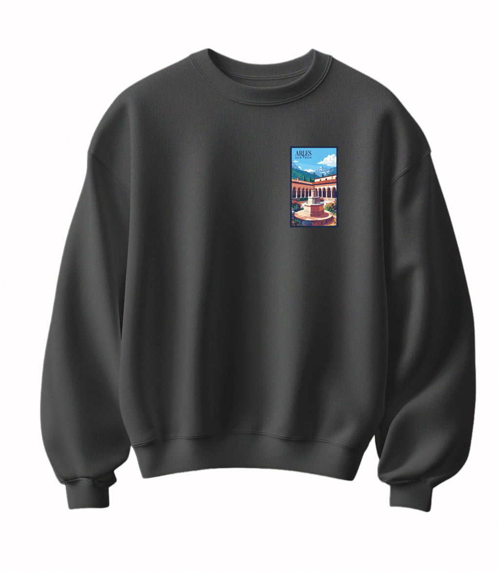 Sweat Arles sur tech - Agapit - Artwear