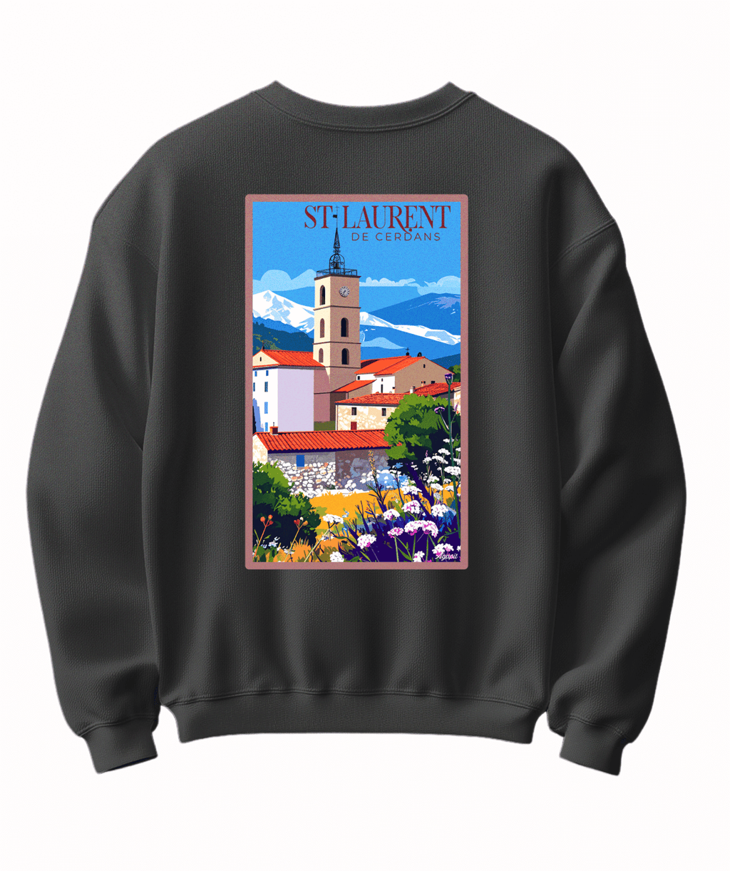 Sweat Saint-Laurent-de-Cerdans - Agapit - Artwear