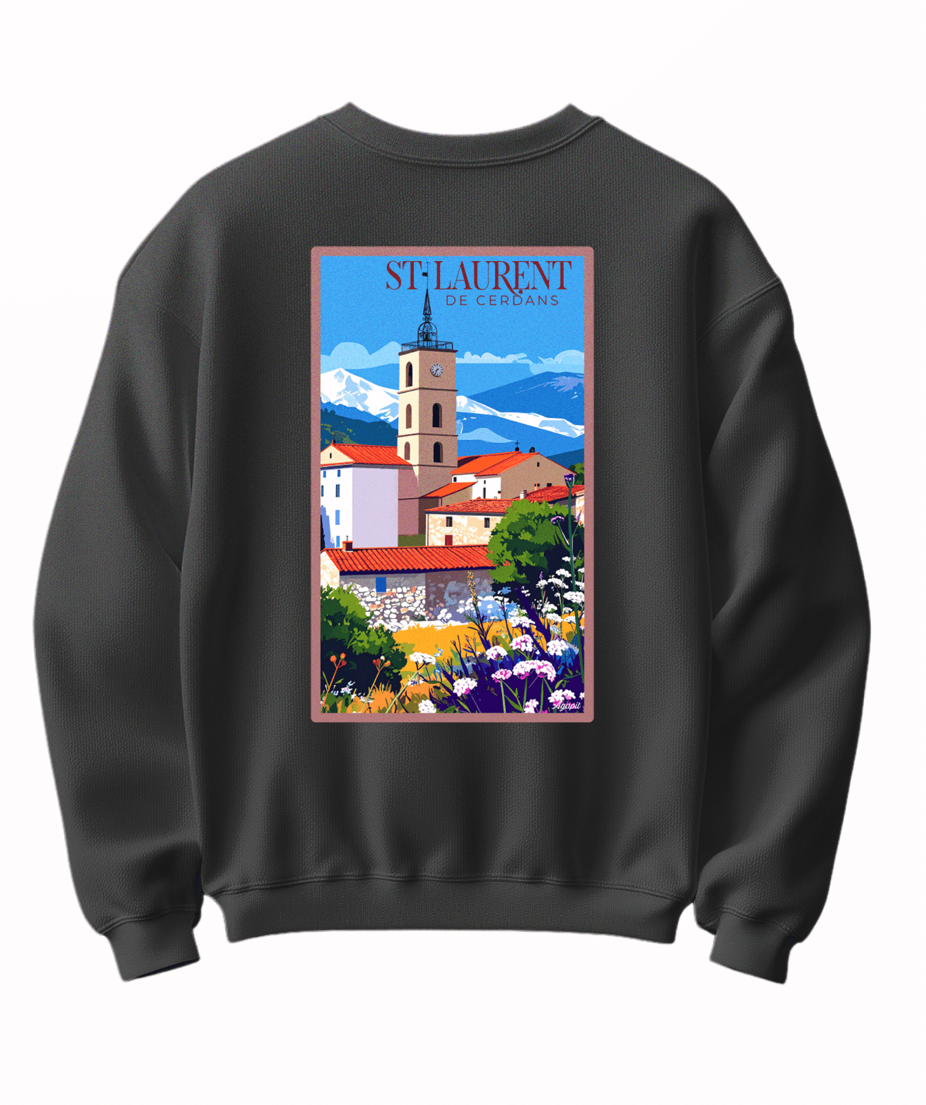 Sweat Saint-Laurent-de-Cerdans - Agapit - Artwear