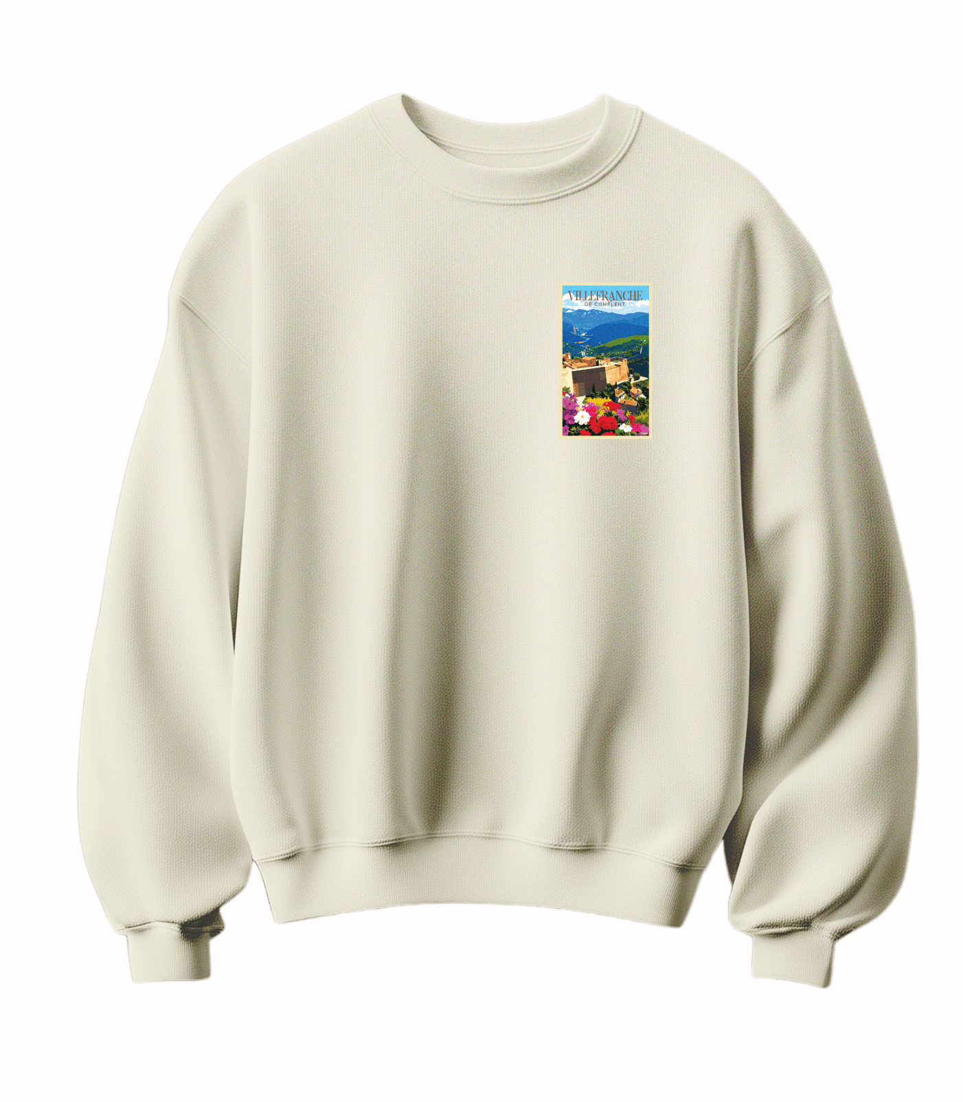 Sweat Villefranche-de-Conflent - Agapit - Artwear