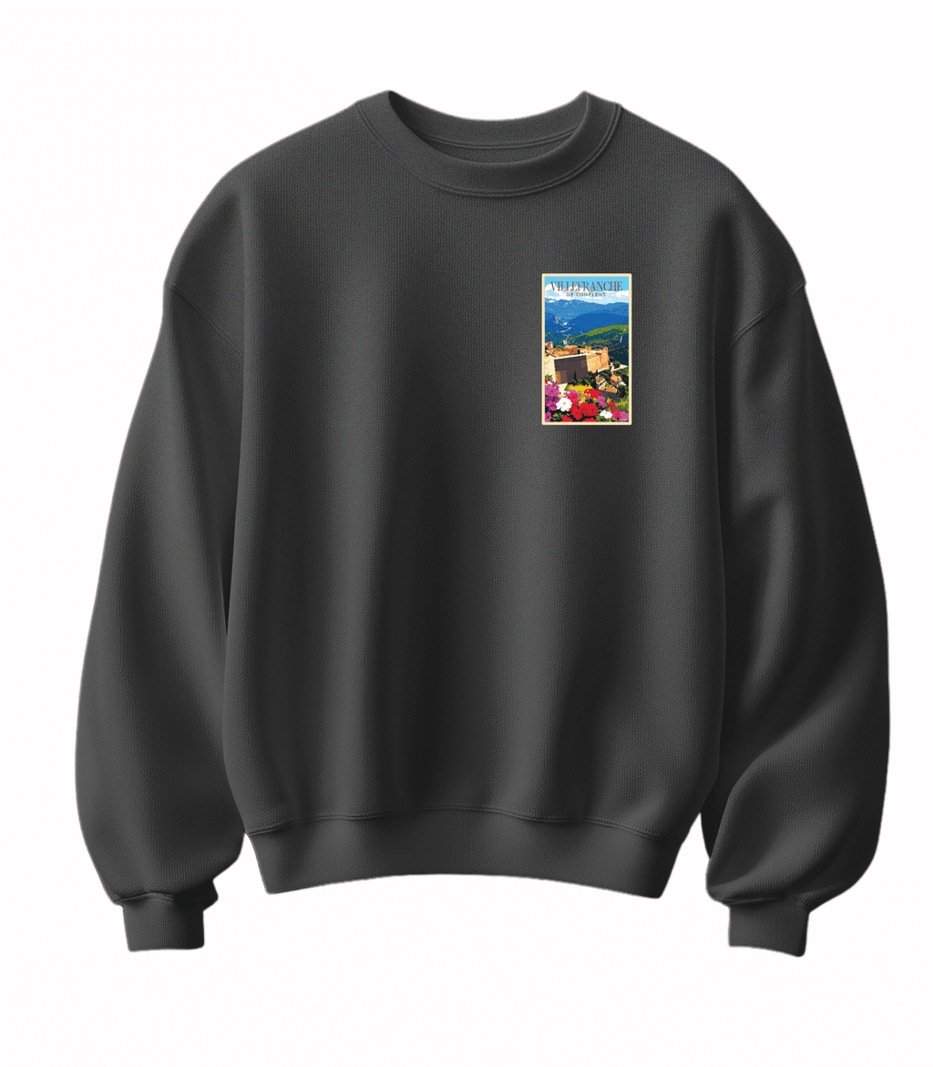 Sweat Villefranche-de-Conflent - Agapit - Artwear