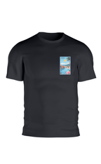 T-shirt AGAPIT Amélie-les-Bains – Illustration rétro du village catalan - Agapit - Artwear