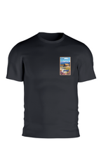 T-shirt AGAPIT Canet – Illustration les cabanes de pêcheurs - Agapit - Artwear
