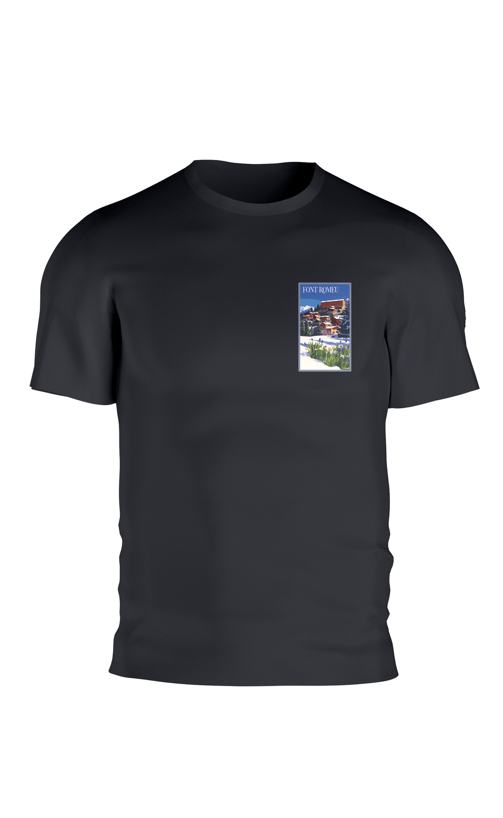 T-shirt Font-Romeu - Montagne Catalane - Agapit - Artwear