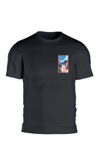 T-shirt AGAPIT Le Racou – Illustration plage et allée de sable - Agapit - Artwear