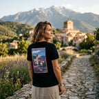 T-shirt Boulternère | Artwear Vintage Pyrénées-Orientales – Agapit - Agapit - Artwear