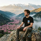 T-shirt Canigou | Artwear Vintage Pyrénées-Orientales – Agapit - Agapit - Artwear